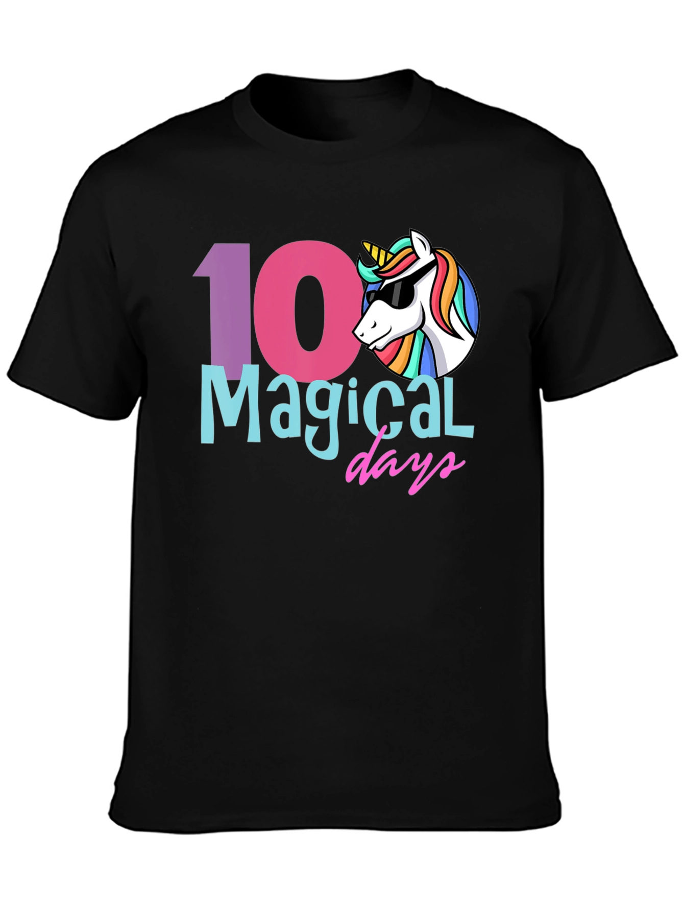 100 Magical Days Unicorn T-Shirt