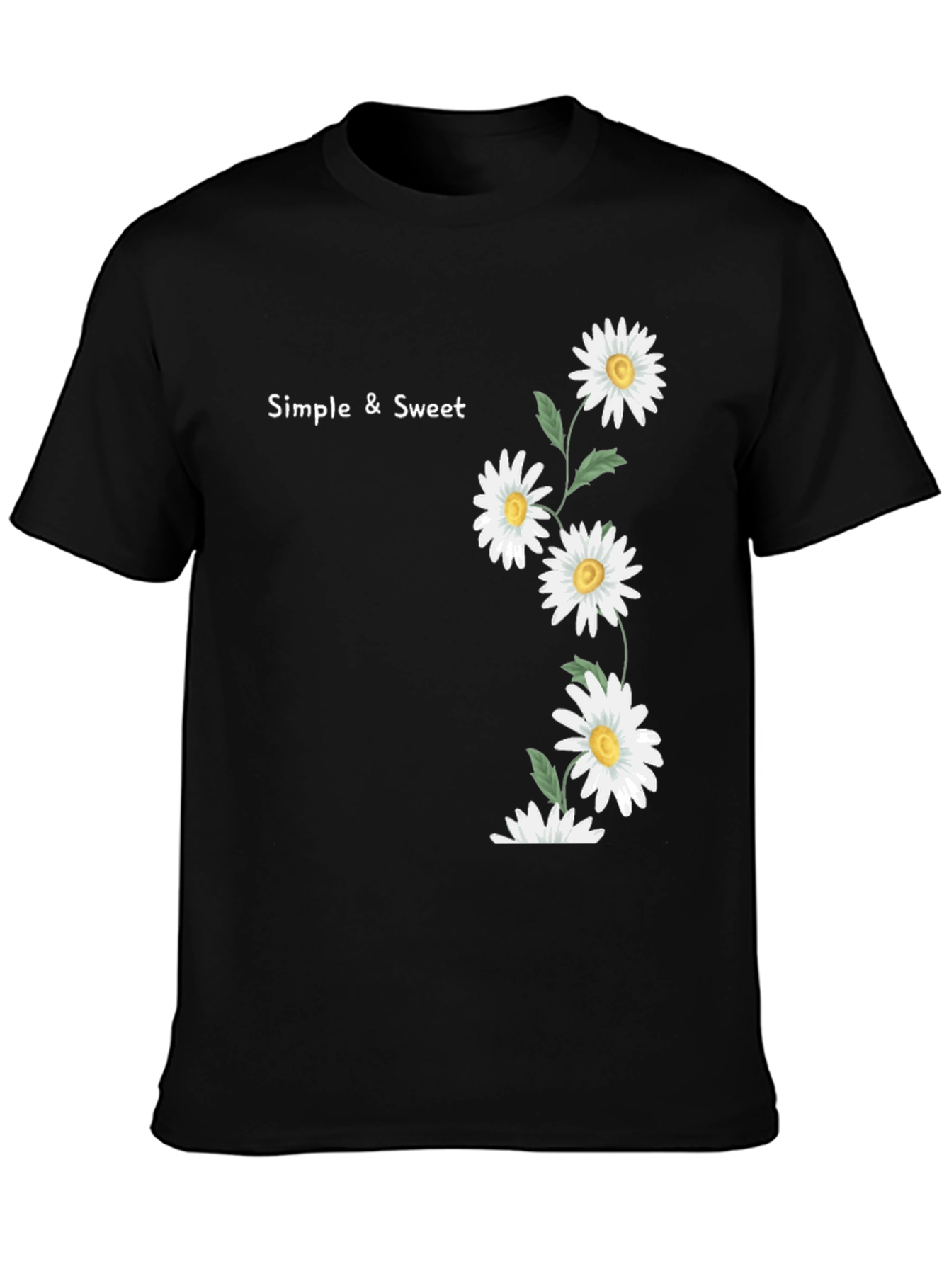 Simple & Sweet Daisy Graphic Tee