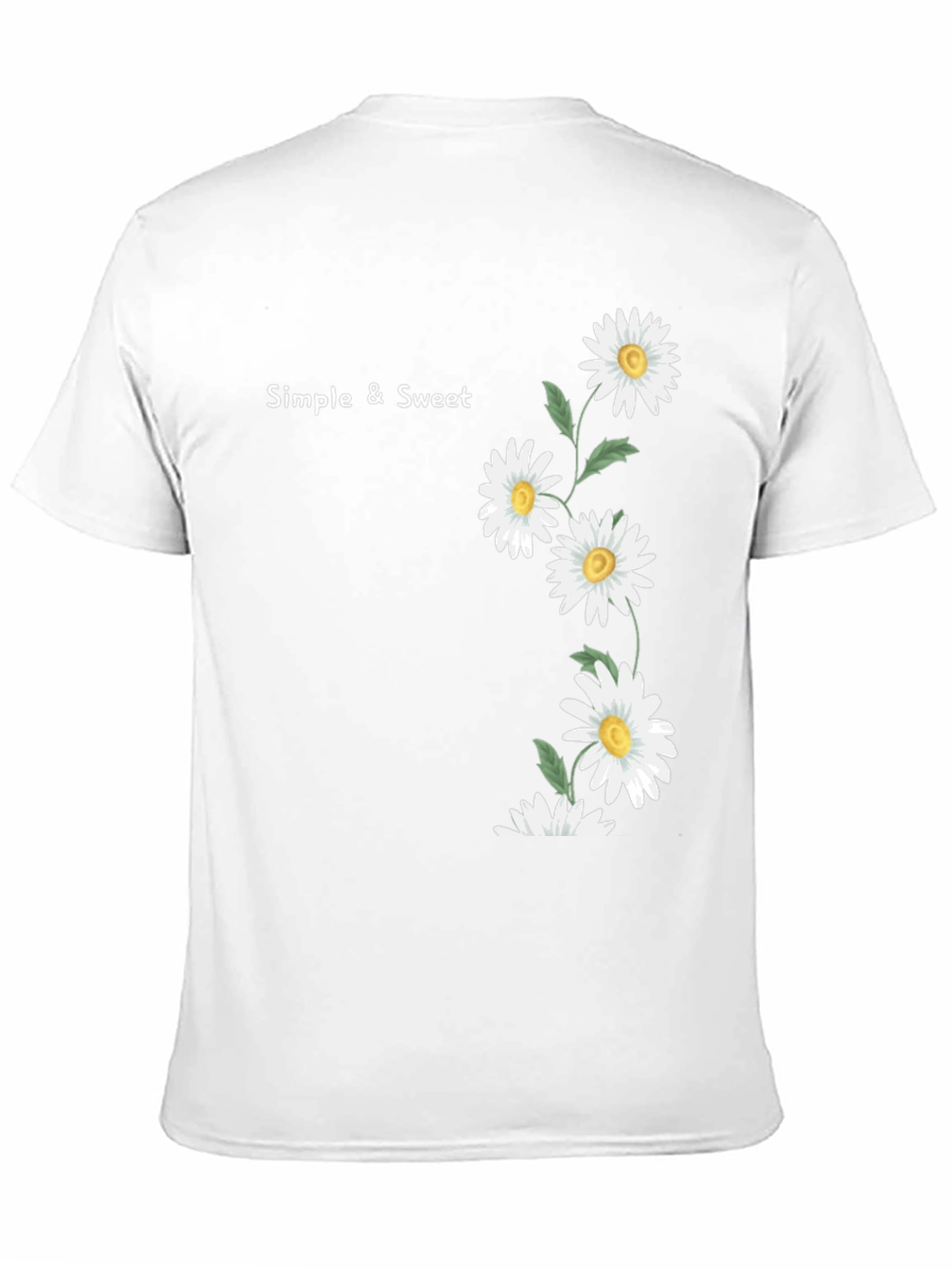 Simple & Sweet Daisy Graphic Tee