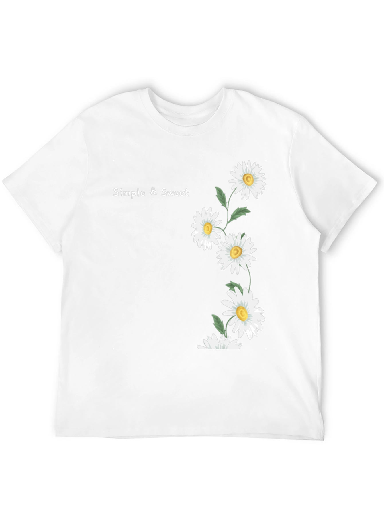 Simple & Sweet Daisy Graphic Tee