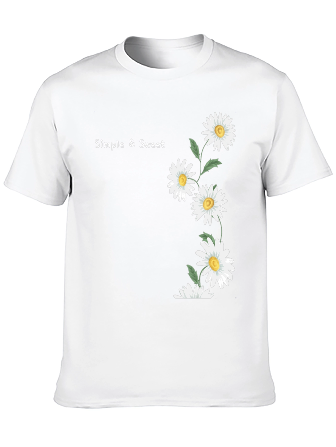 Simple & Sweet Daisy Graphic Tee