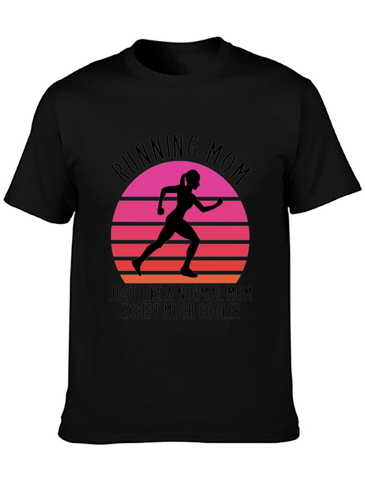 Running Mom T-Shirt - Cool Mom Edition