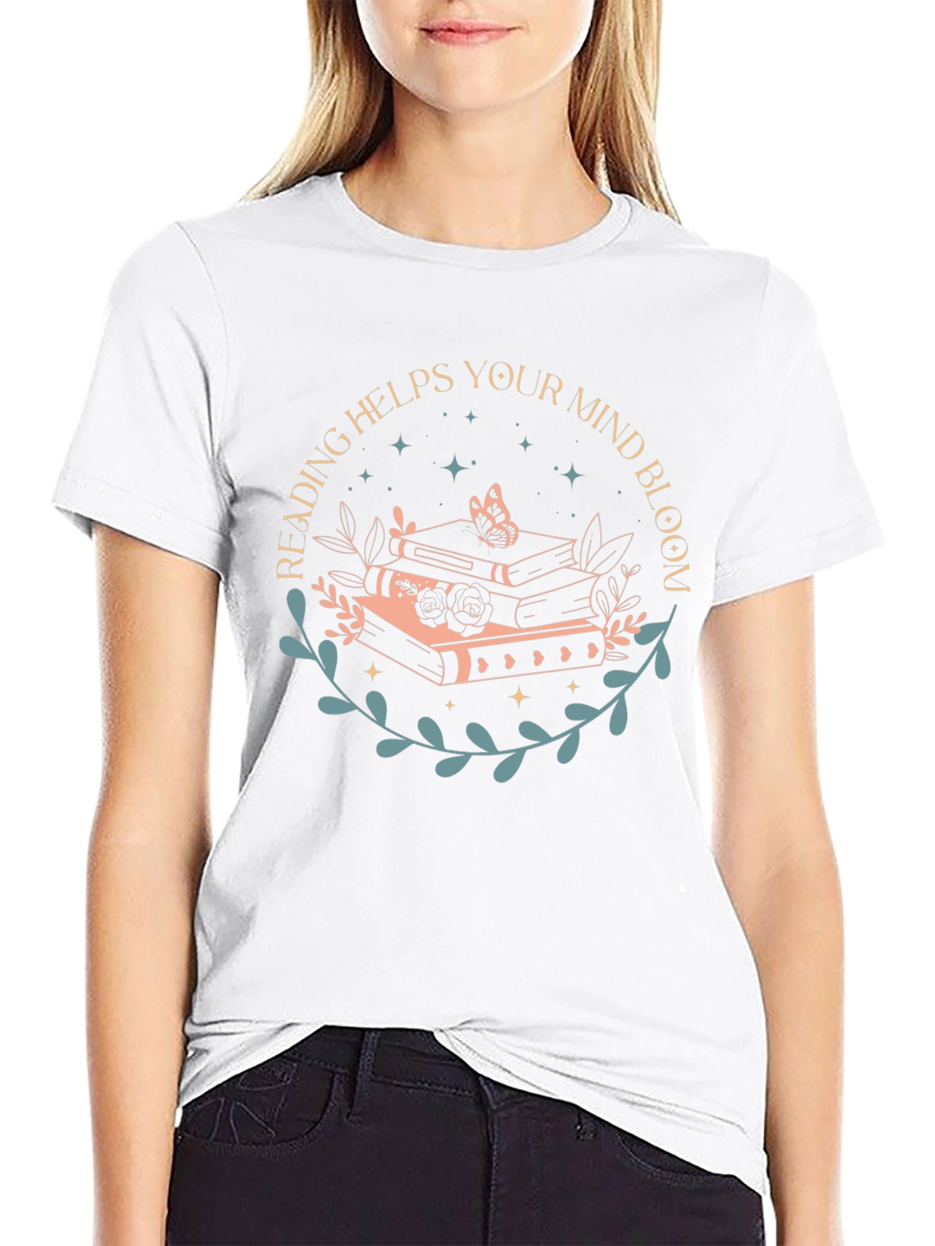 Reading Helps Your Mind Bloom T-Shirt