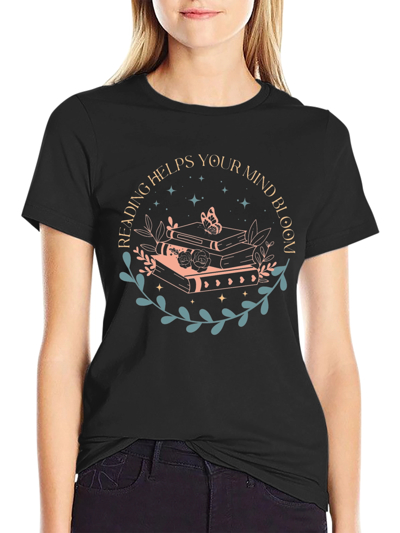 Reading Helps Your Mind Bloom T-Shirt