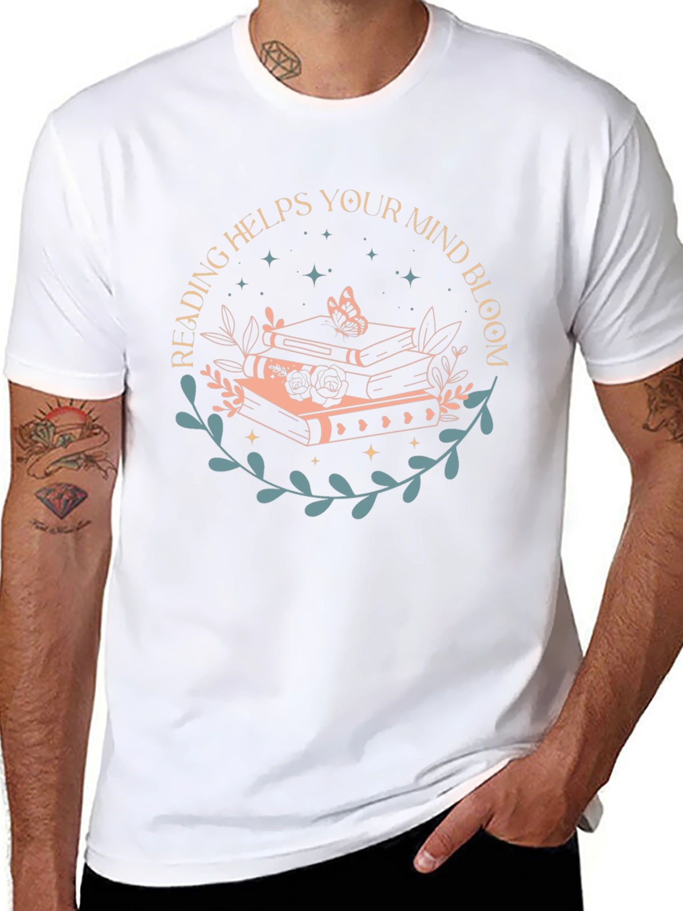 Reading Helps Your Mind Bloom T-Shirt