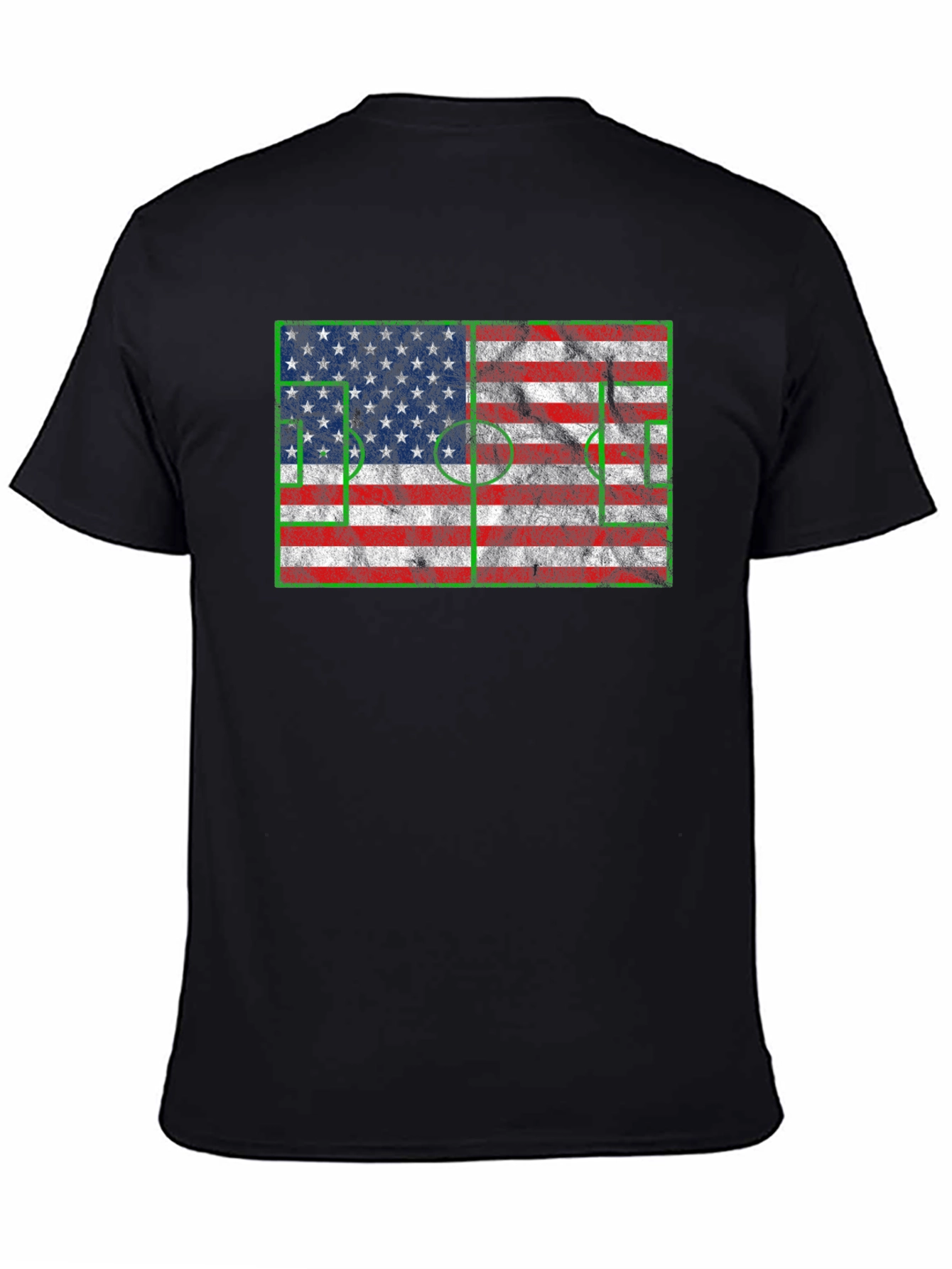 American Flag Soccer T-Shirt
