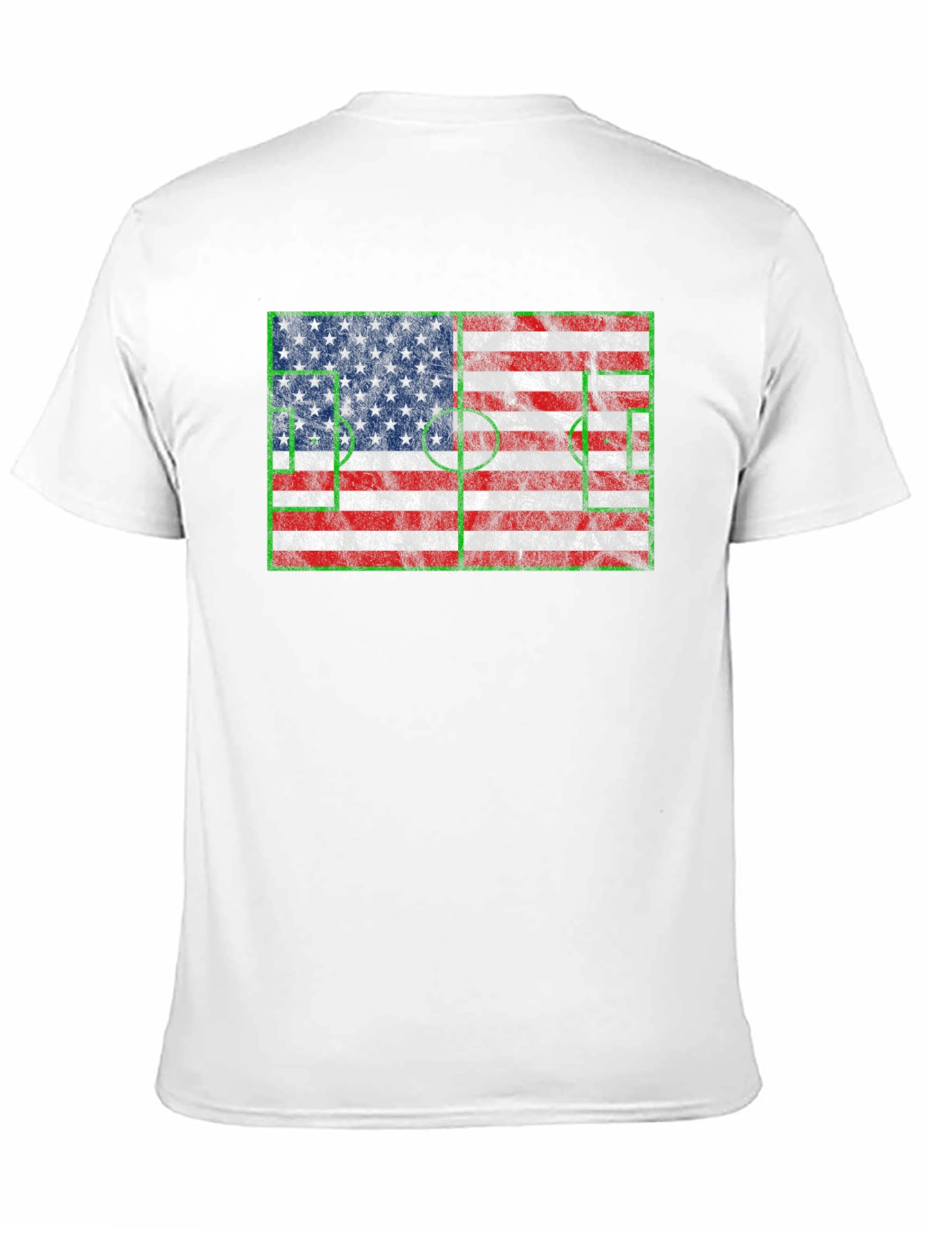 American Flag Soccer T-Shirt