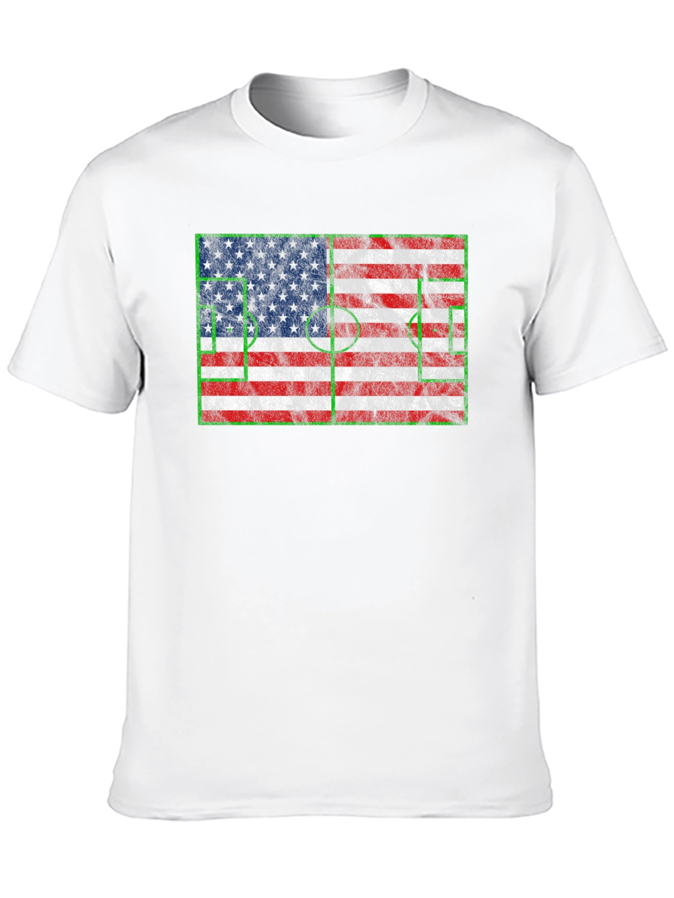 American Flag Soccer T-Shirt