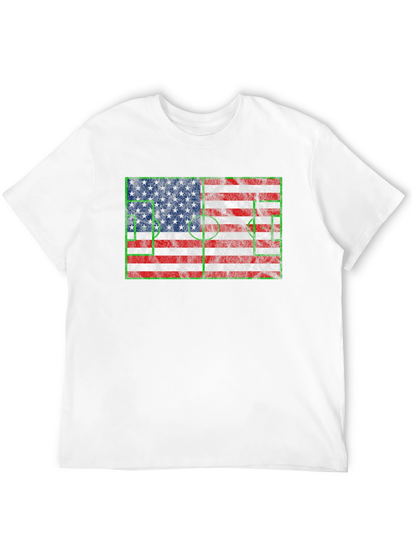American Flag Soccer T-Shirt