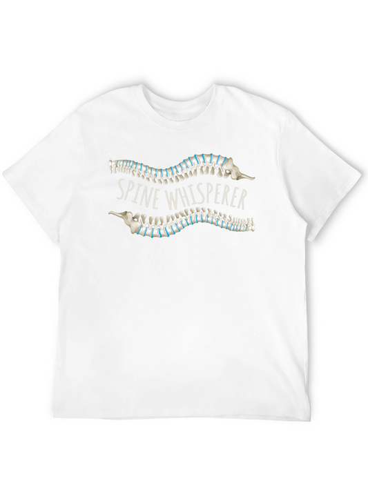 Spine Whisperer Graphic Tee - Chiropractic Humor Shirt