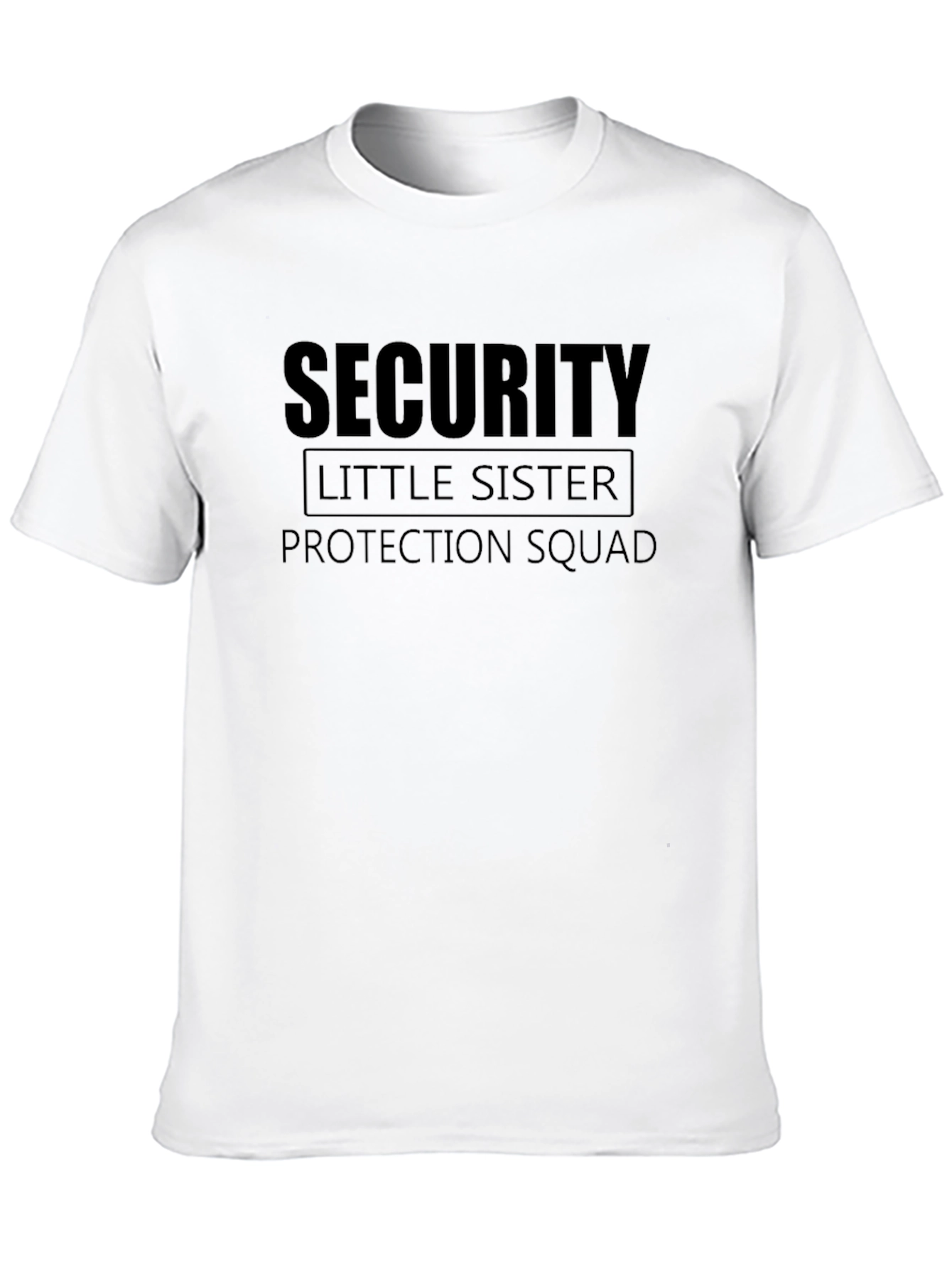Security Little Sister Protection Squad Tee