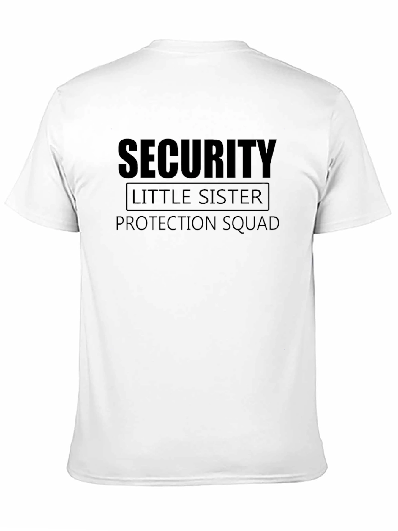 Security Little Sister Protection Squad Tee
