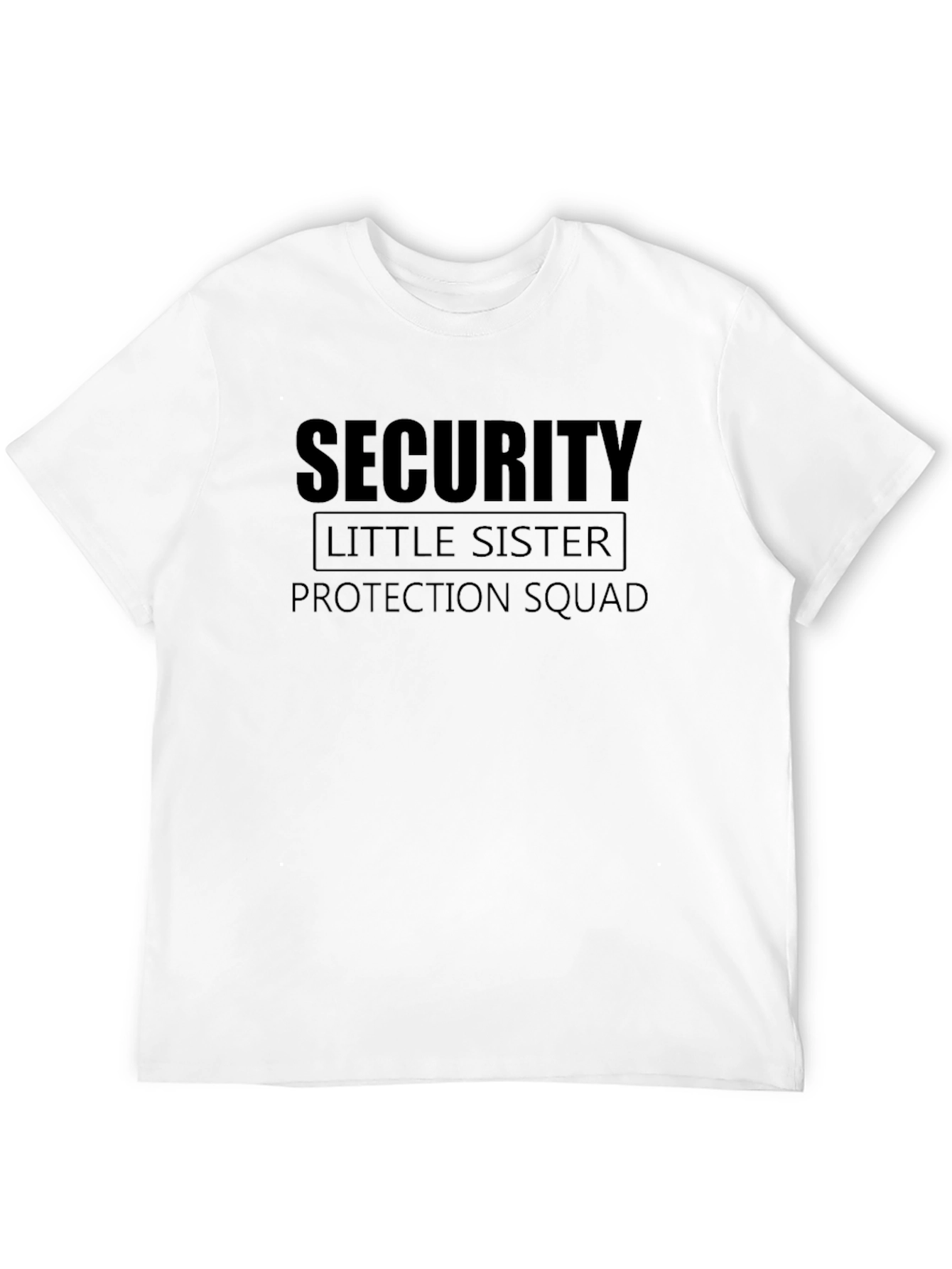 Security Little Sister Protection Squad Tee