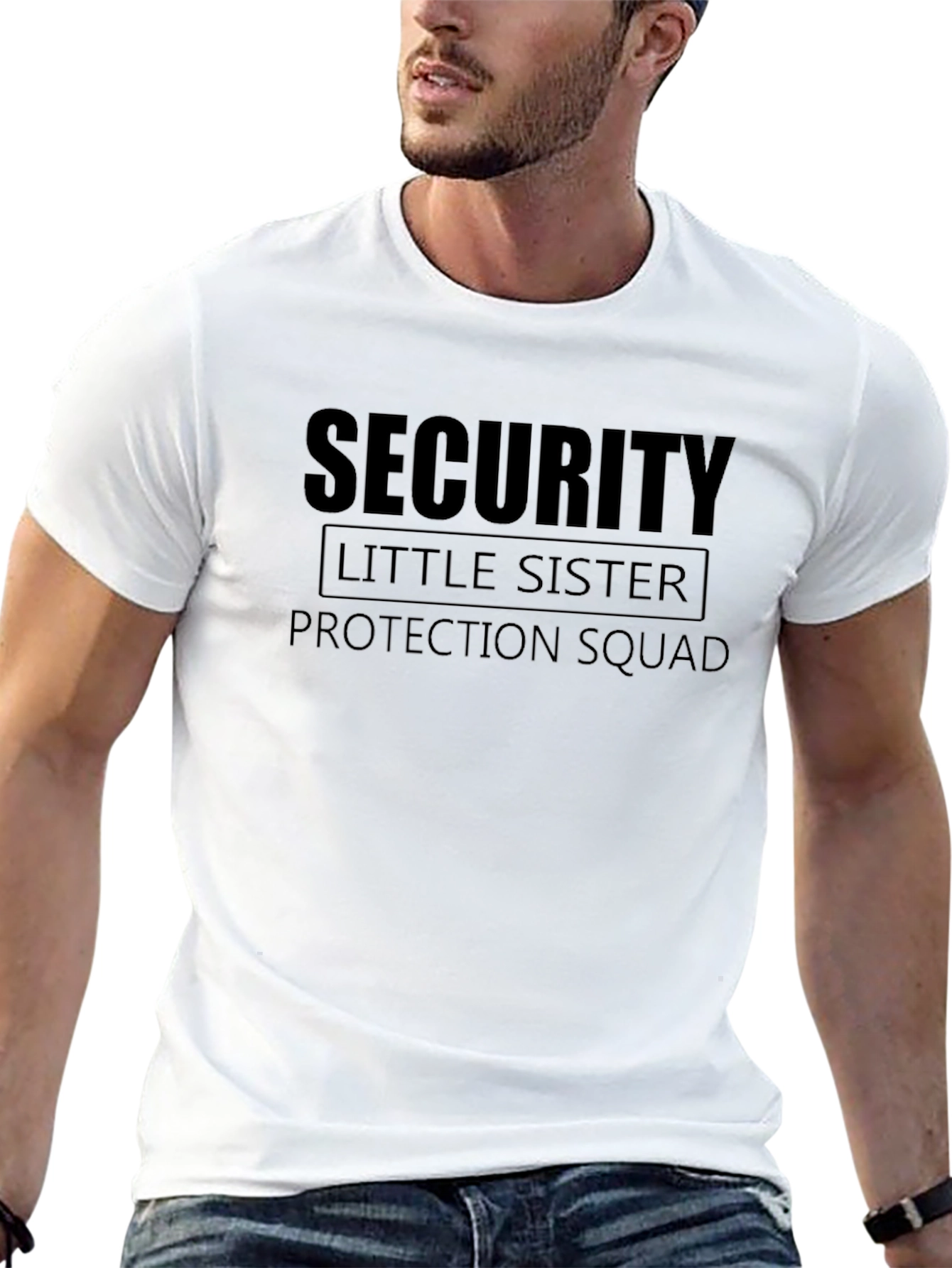 Security Little Sister Protection Squad Tee