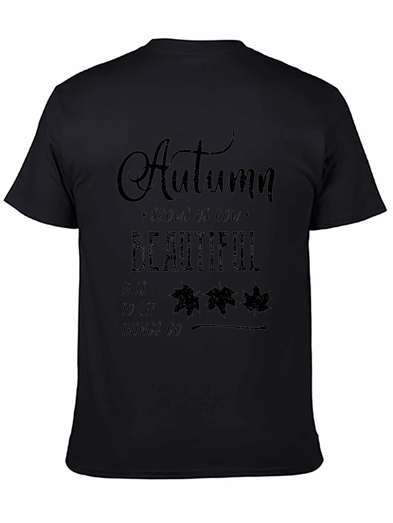 Autumn Graphic T-Shirt - Inspirational Seasonal Tee