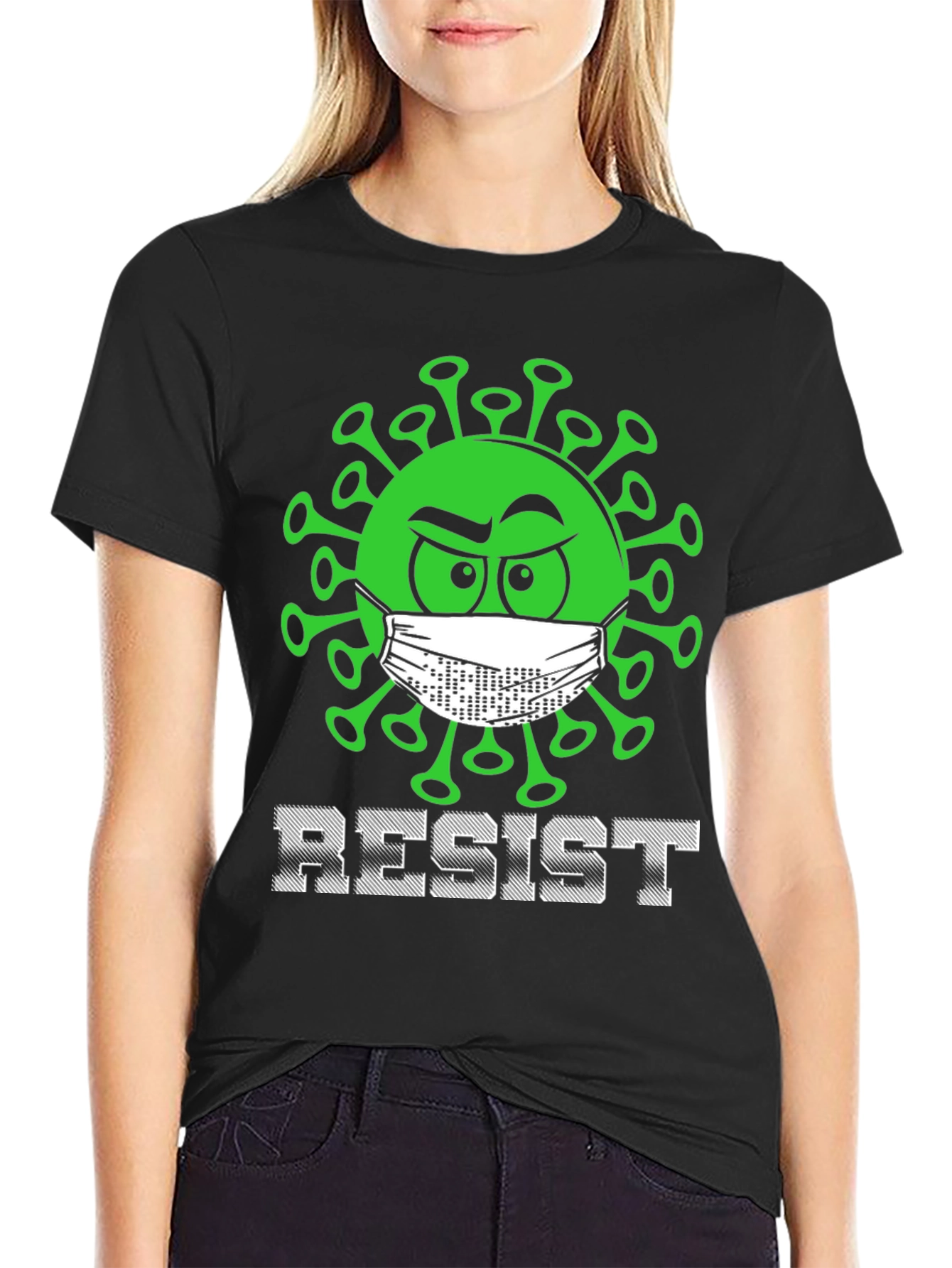 Resist Virus Graphic T-Shirt
