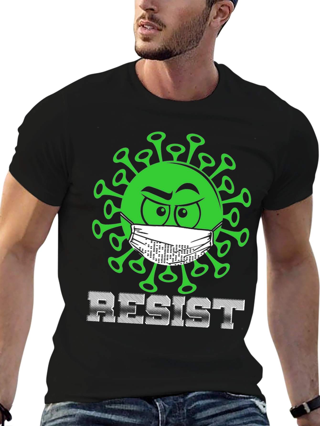 Resist Virus Graphic T-Shirt