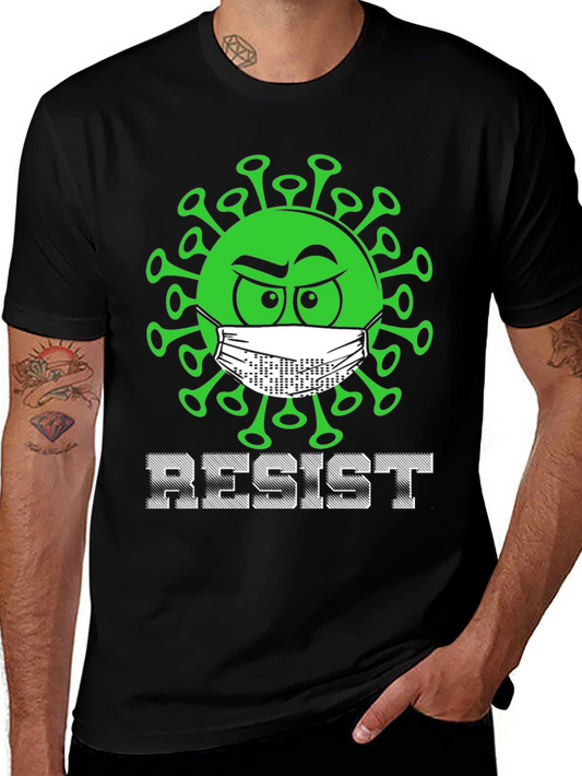 Resist Virus Graphic T-Shirt