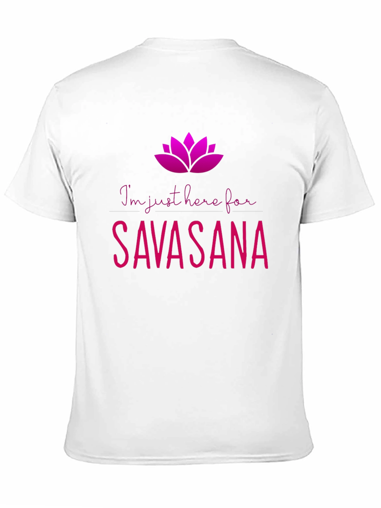 Savasana Yoga Black T-Shirt