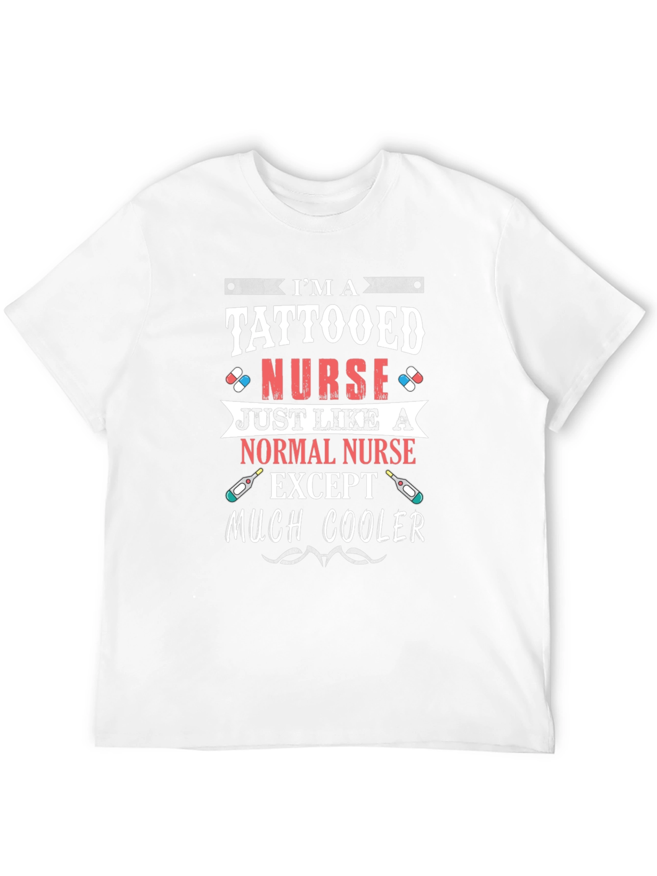 Tattooed Nurse Graphic T-Shirt - Cool & Unique!