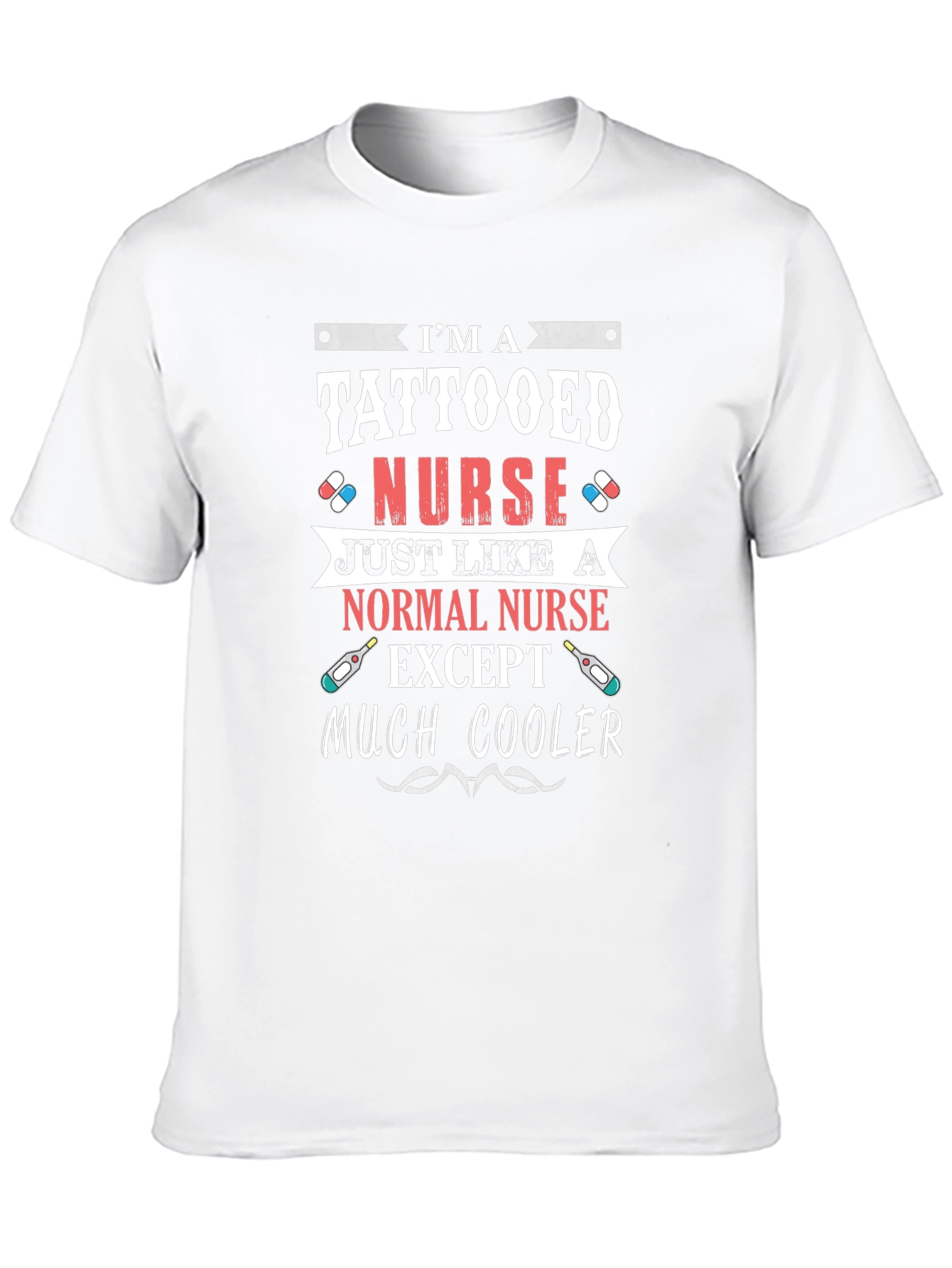 Tattooed Nurse Graphic T-Shirt - Cool & Unique!