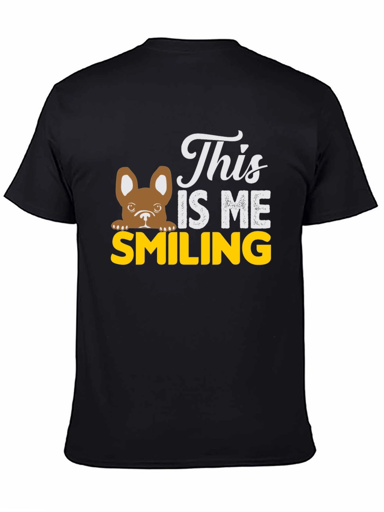 This Is Me Smiling Dog T-Shirt