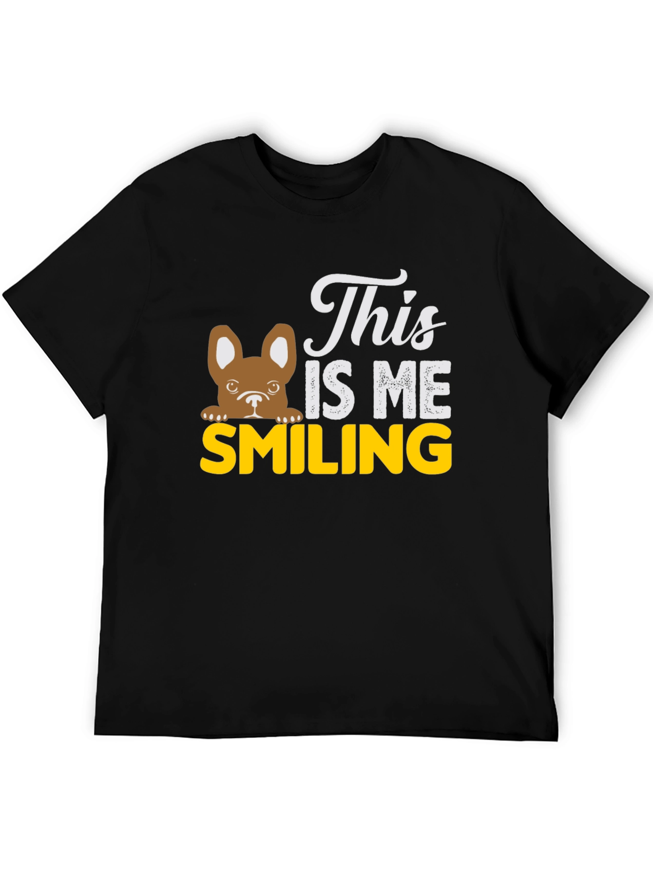 This Is Me Smiling Dog T-Shirt