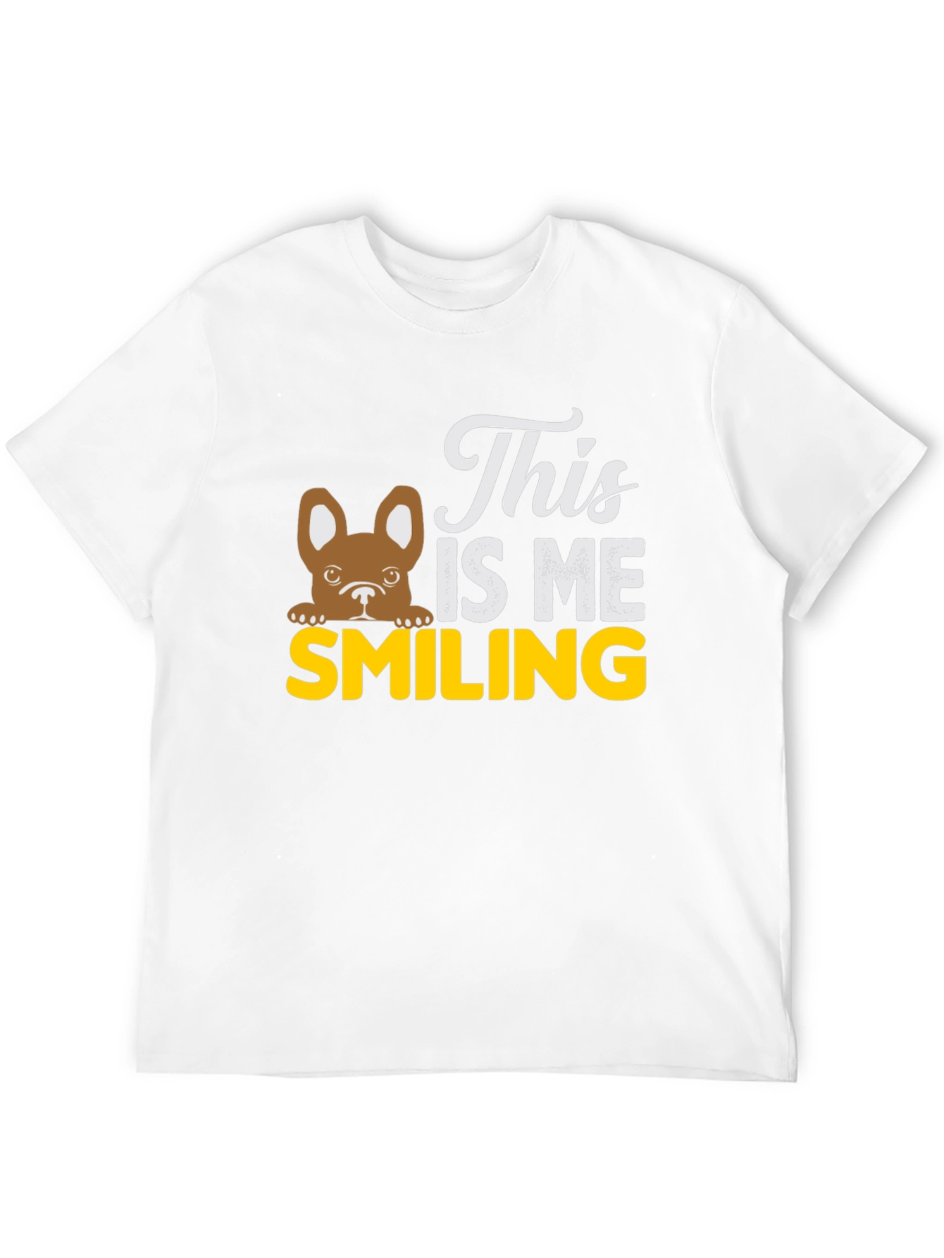 This Is Me Smiling Dog T-Shirt