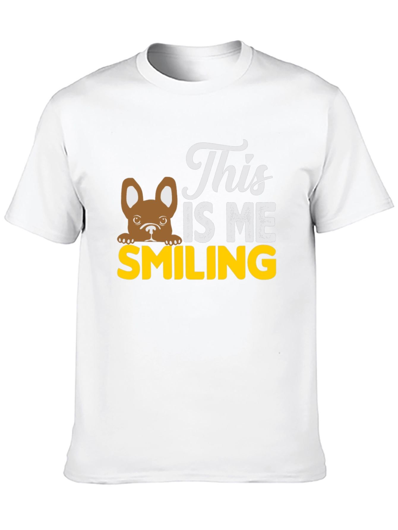 This Is Me Smiling Dog T-Shirt