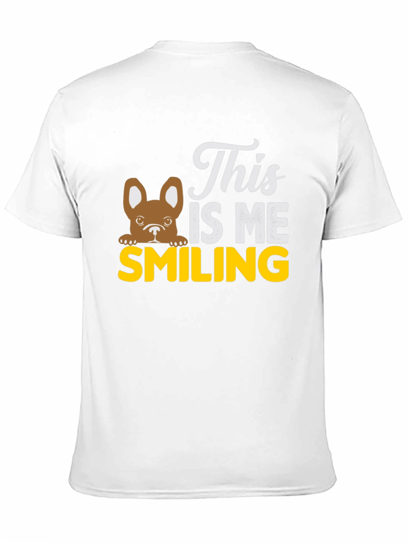 This Is Me Smiling Dog T-Shirt