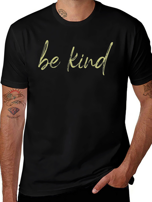 Be Kind Graphic Tee - Soft Cotton Blend