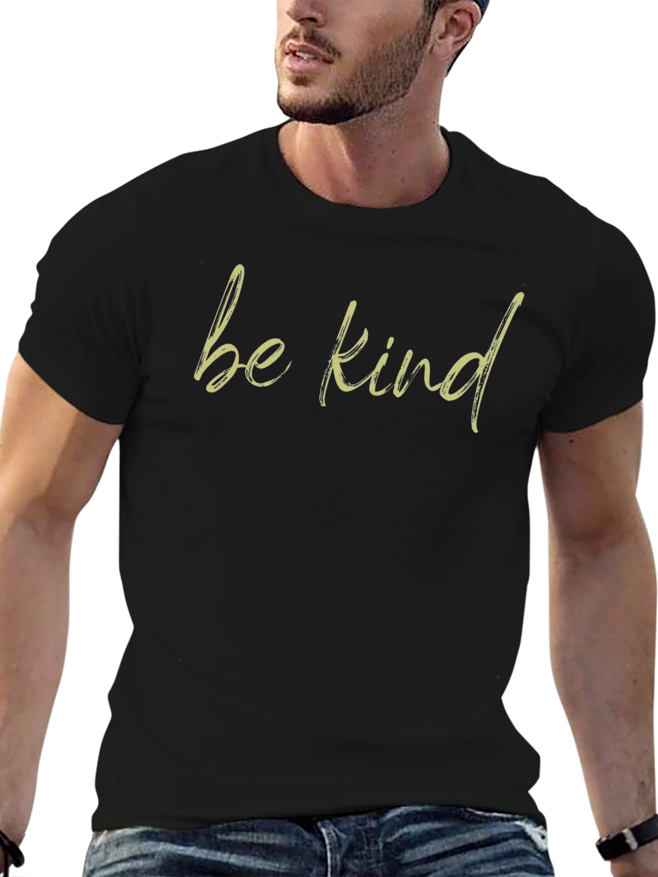 Be Kind Graphic Tee - Soft Cotton Blend