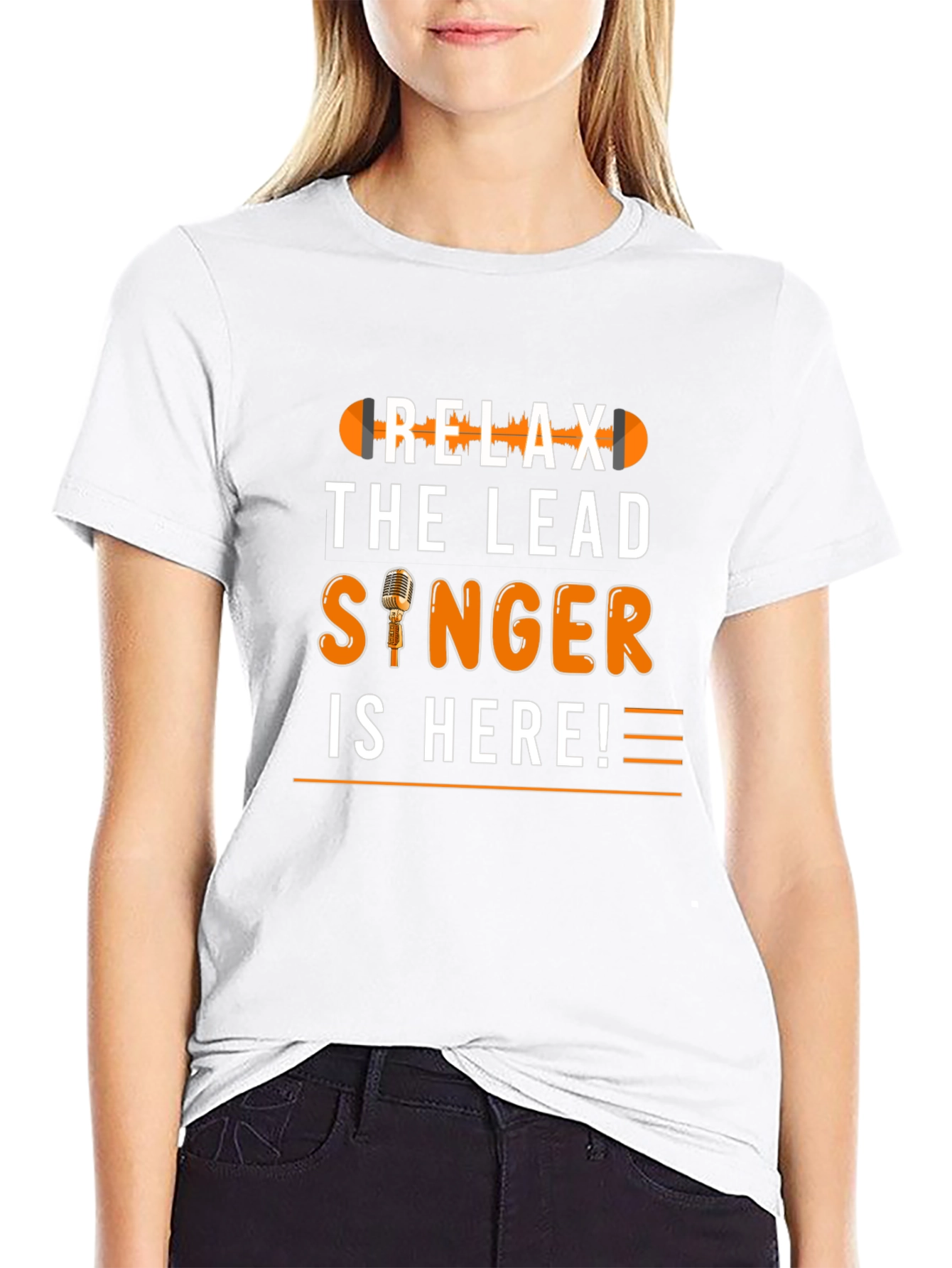 Relax The Lead Singer Is Here T-Shirt