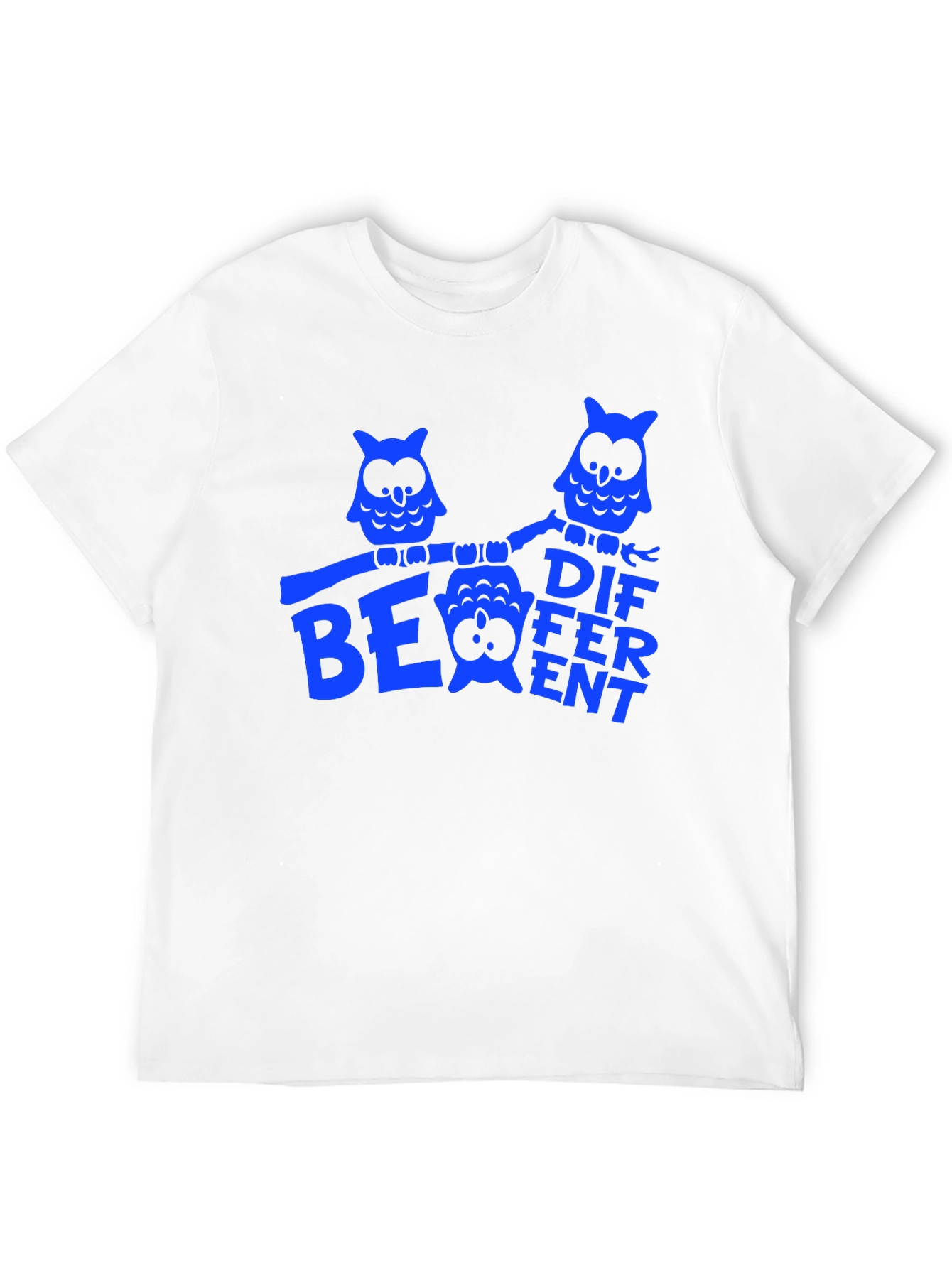 Be Different Owl T-Shirt - Black