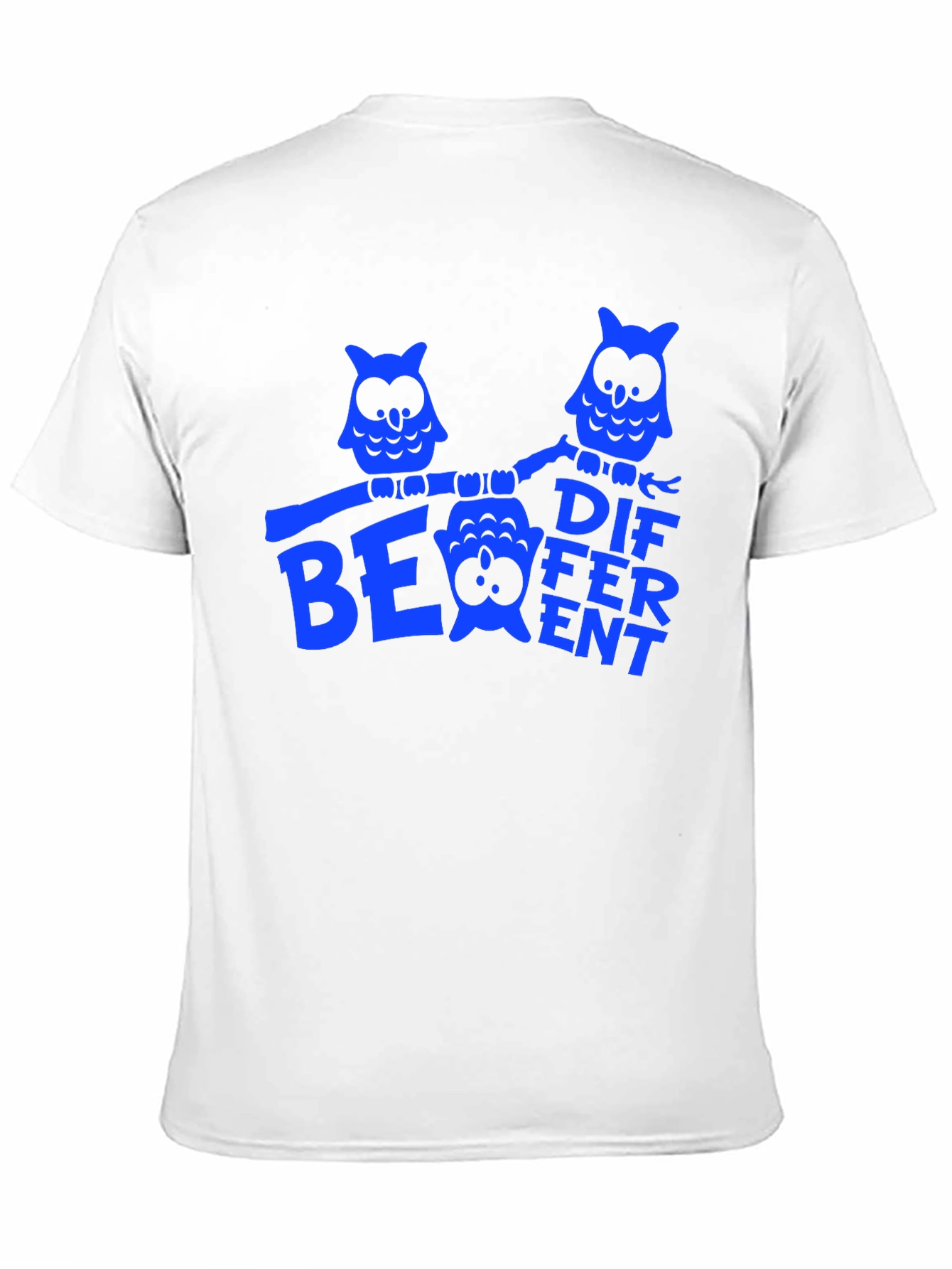 Be Different Owl T-Shirt - Black