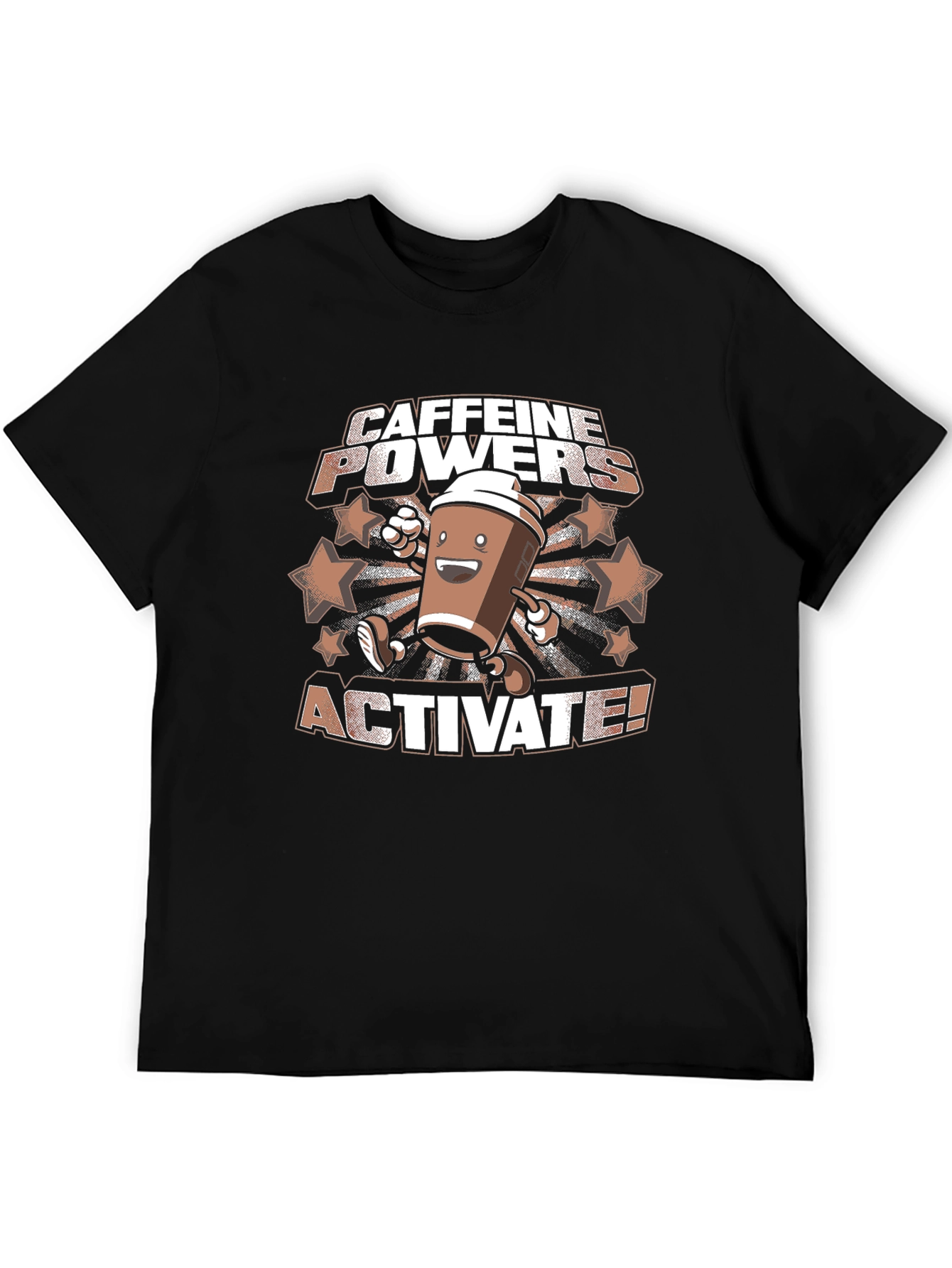 Caffeine Powers Activate T-Shirt