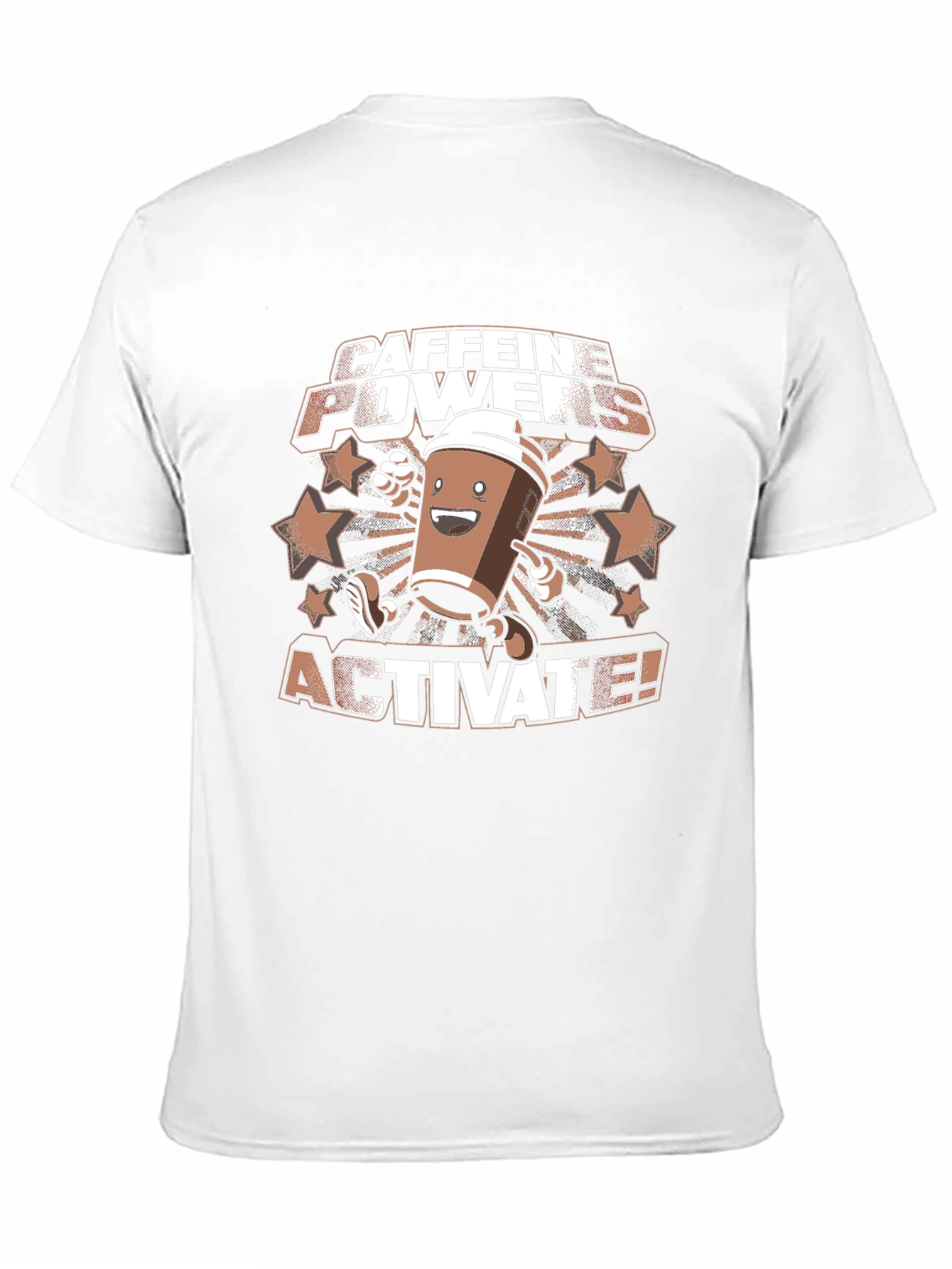 Caffeine Powers Activate T-Shirt