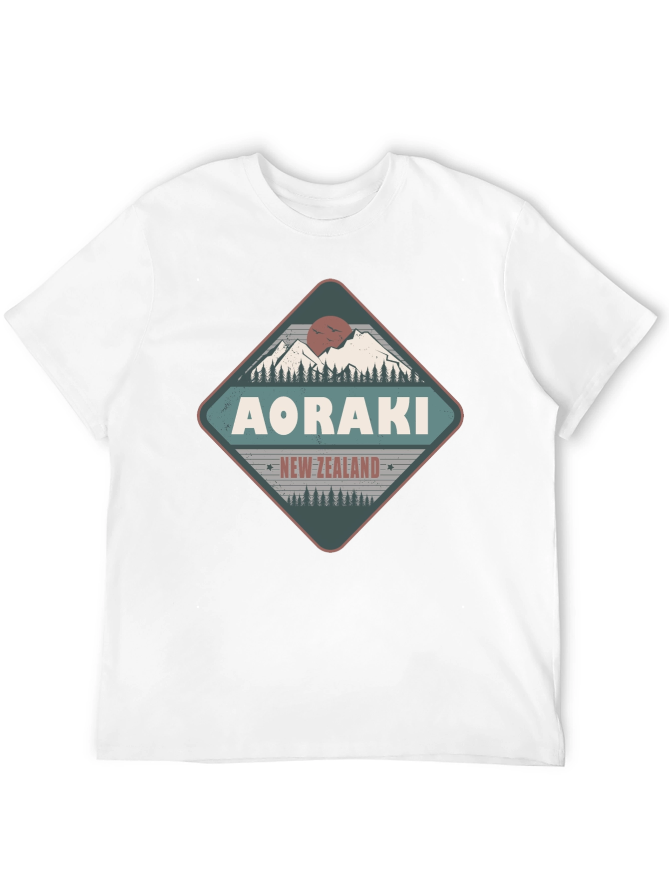 Aoraki New Zealand Graphic Tee