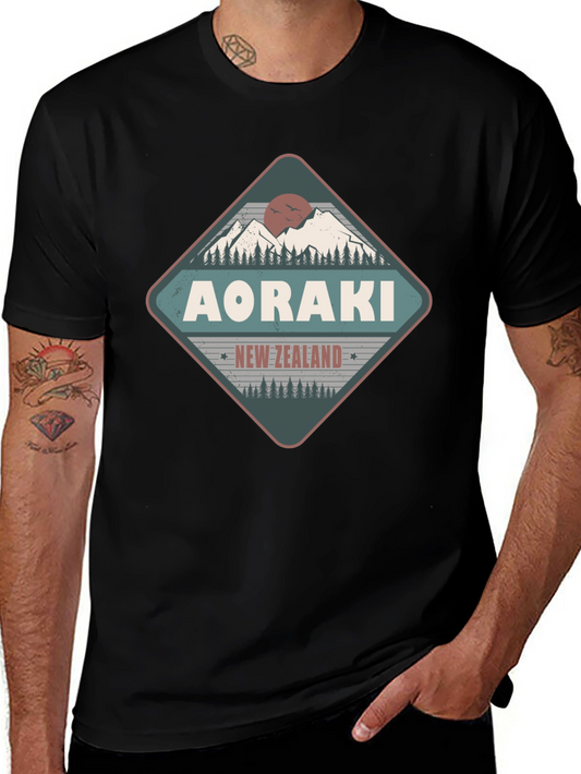 Aoraki New Zealand Graphic Tee