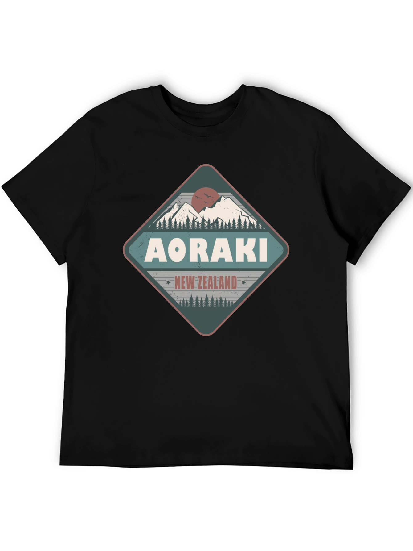 Aoraki New Zealand Graphic Tee
