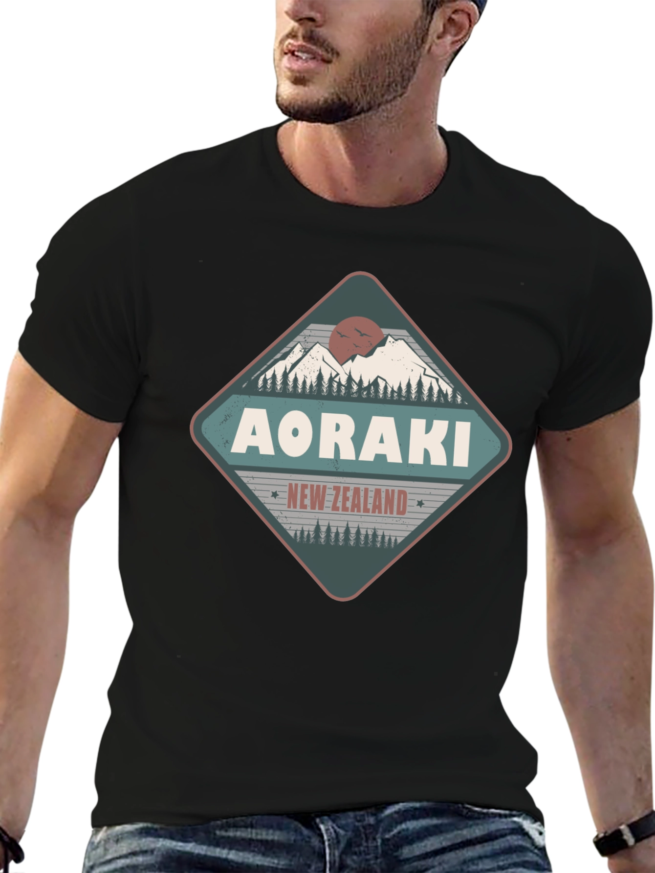 Aoraki New Zealand Graphic Tee