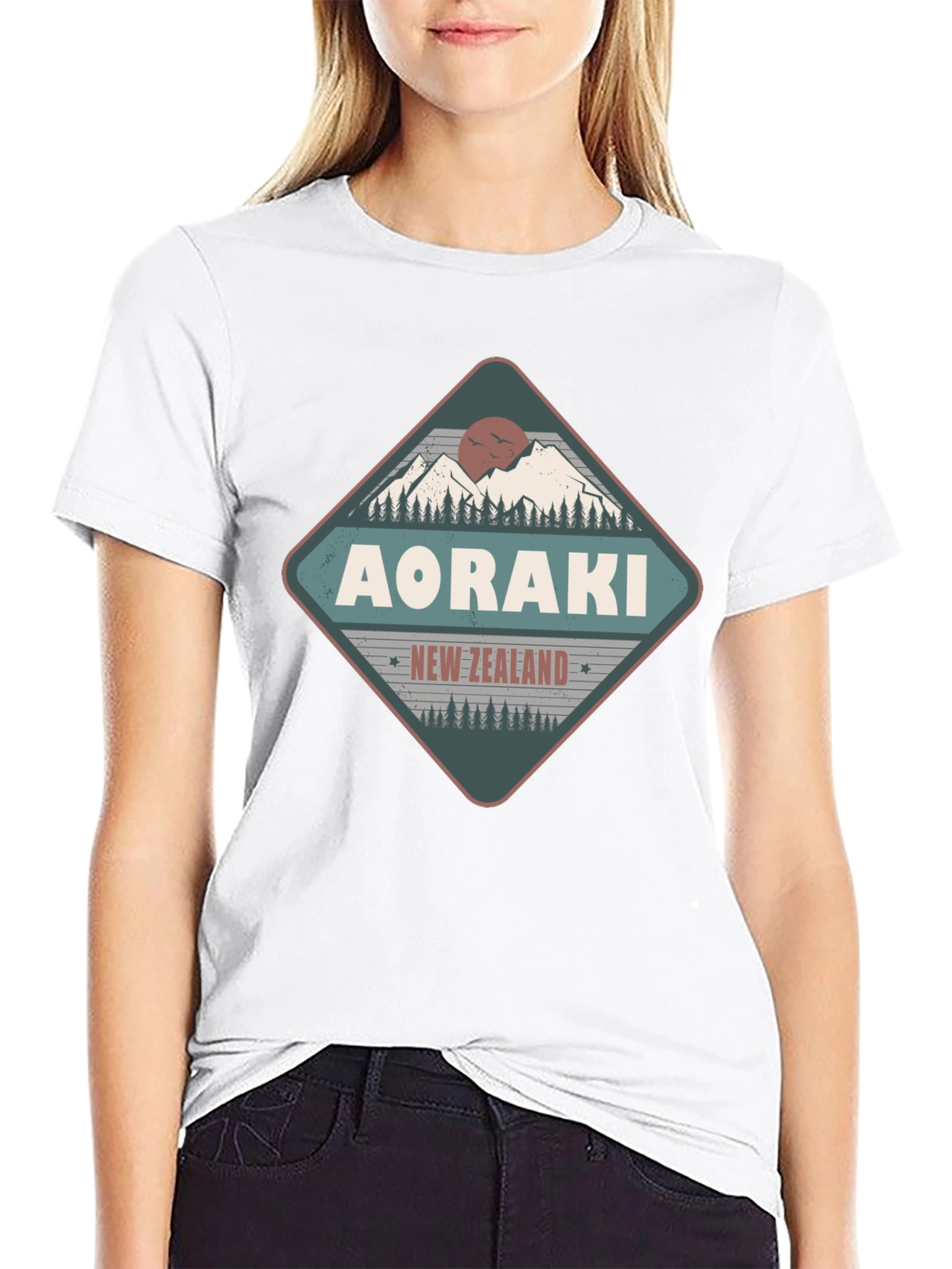 Aoraki New Zealand Graphic Tee