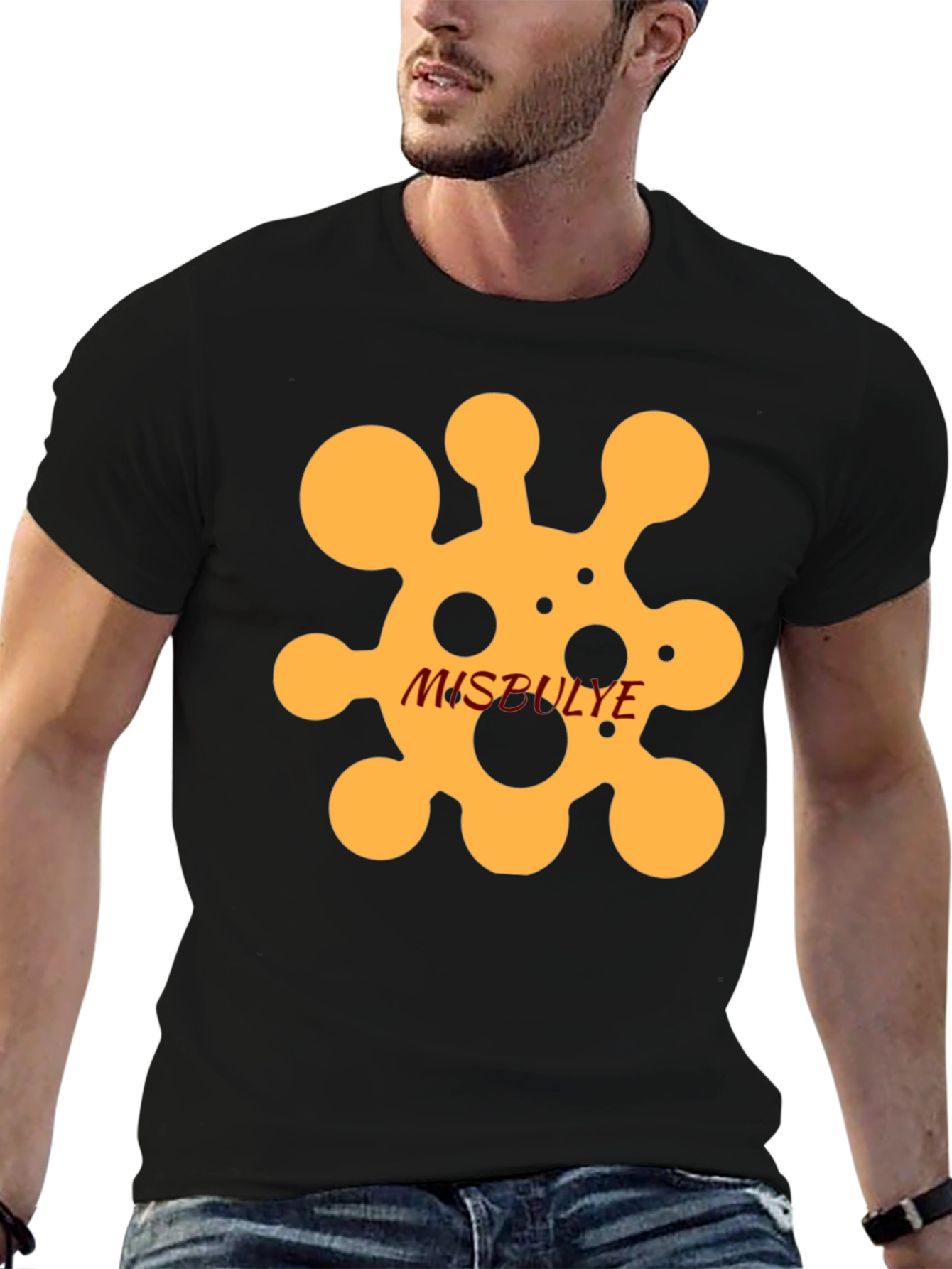 Abstract Graphic Print T-Shirt - Casual Comfort