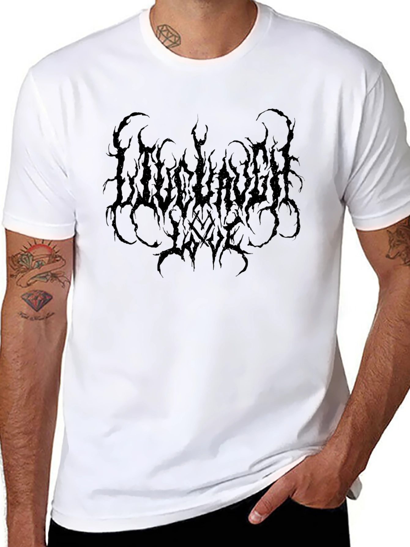 Black Metal Band Tee