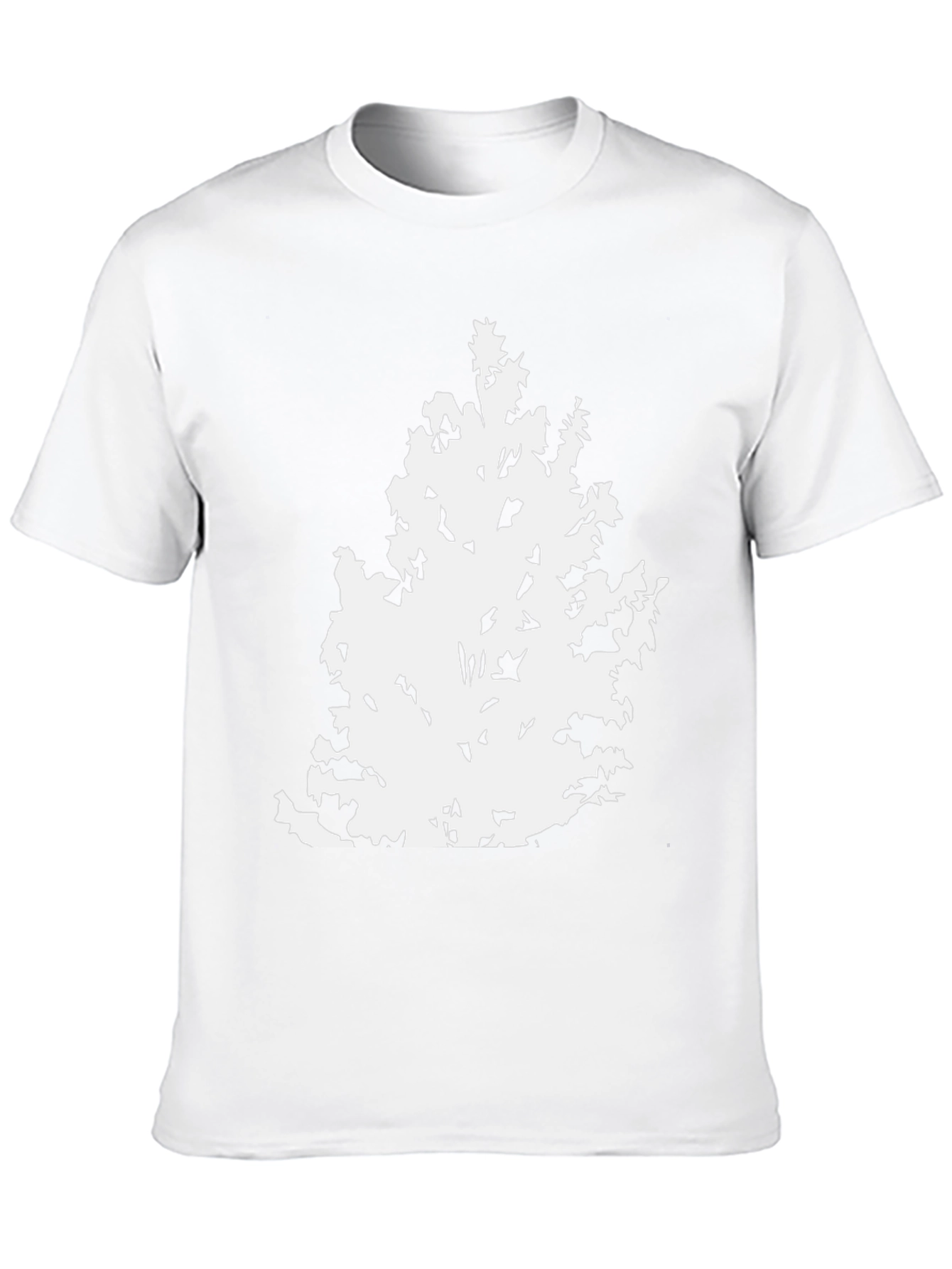 Tree Silhouette Black T-Shirt