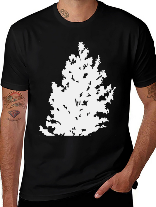 Tree Silhouette Black T-Shirt