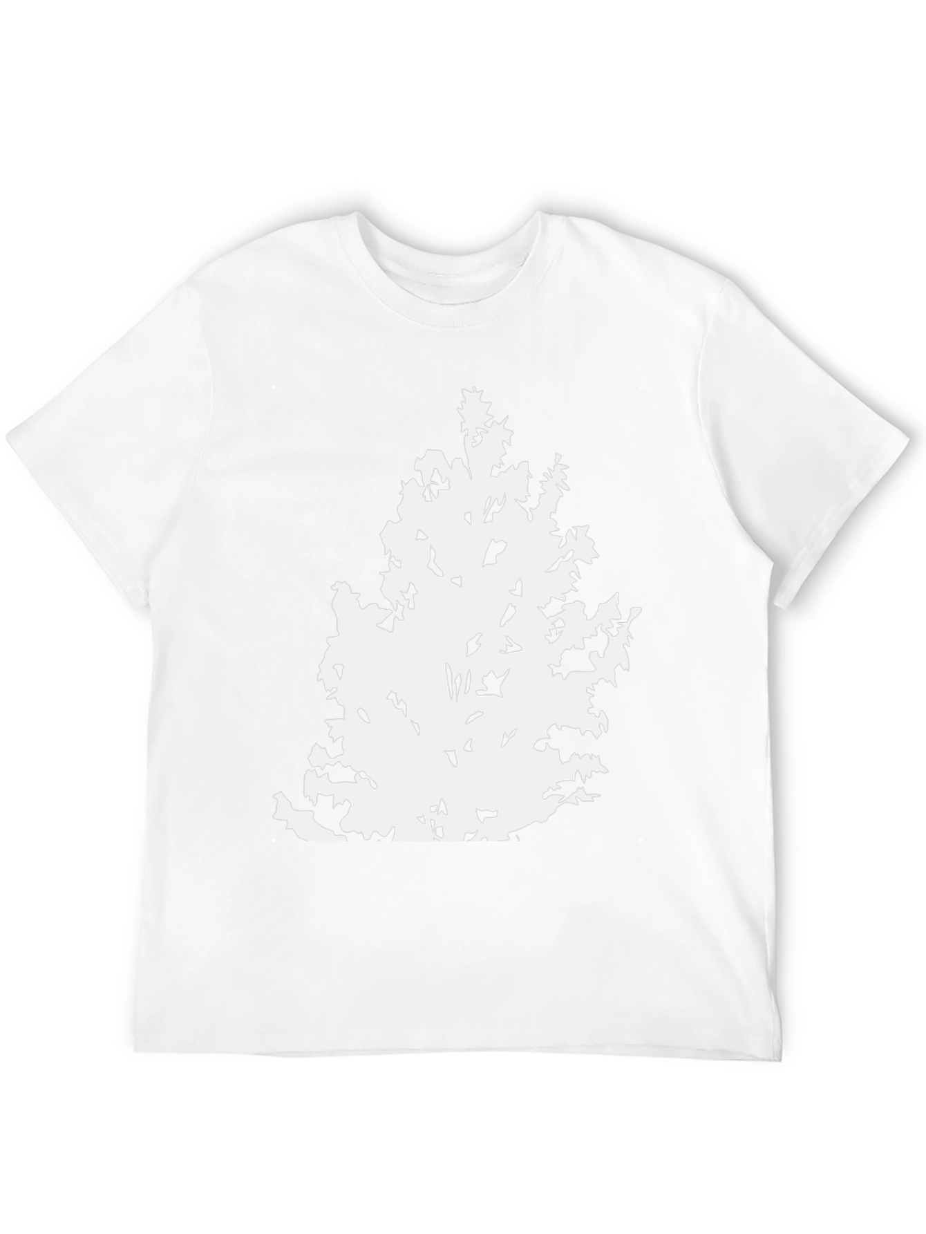 Tree Silhouette Black T-Shirt