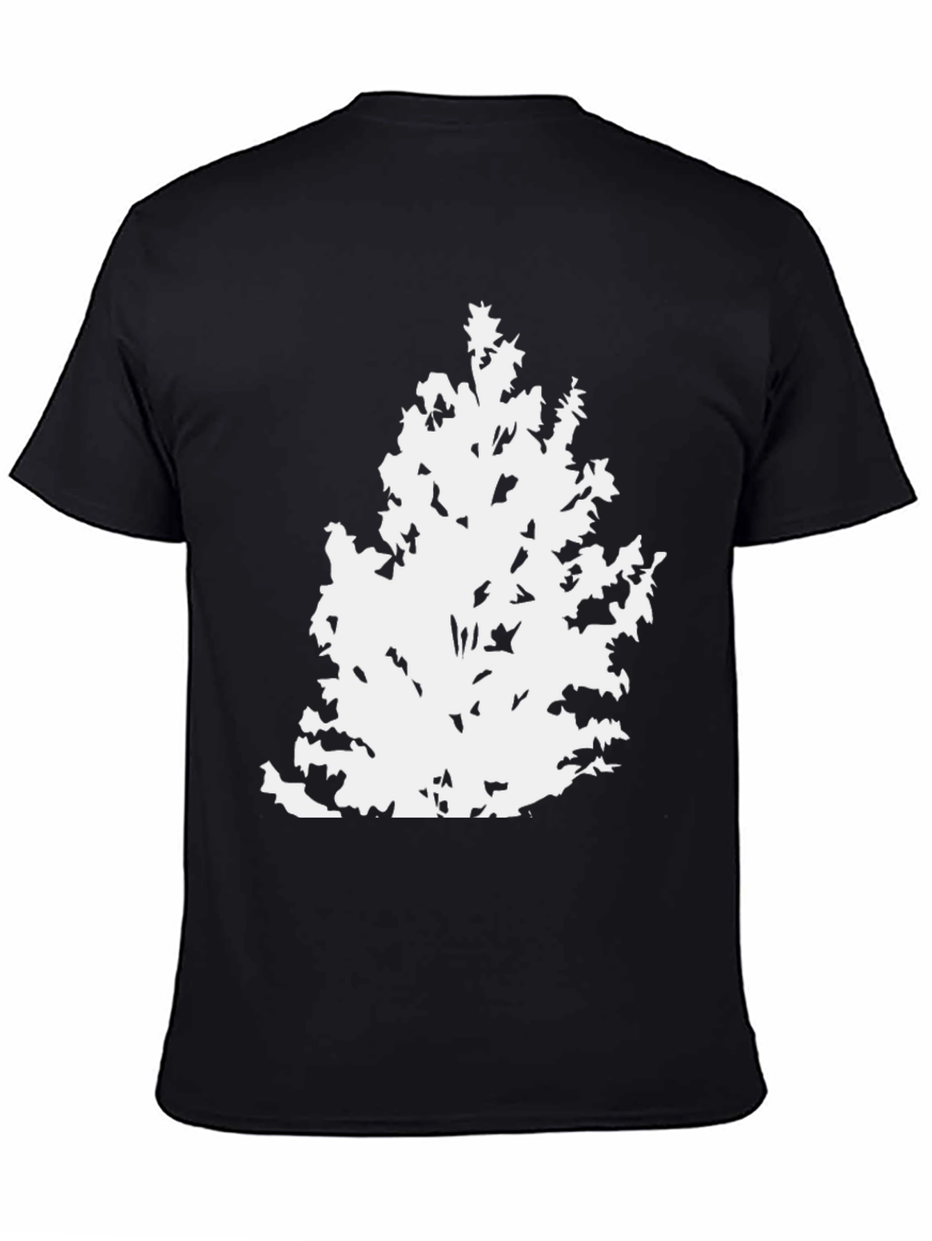 Tree Silhouette Black T-Shirt