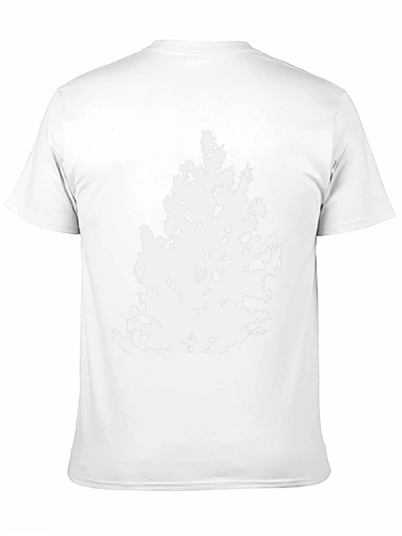 Tree Silhouette Black T-Shirt