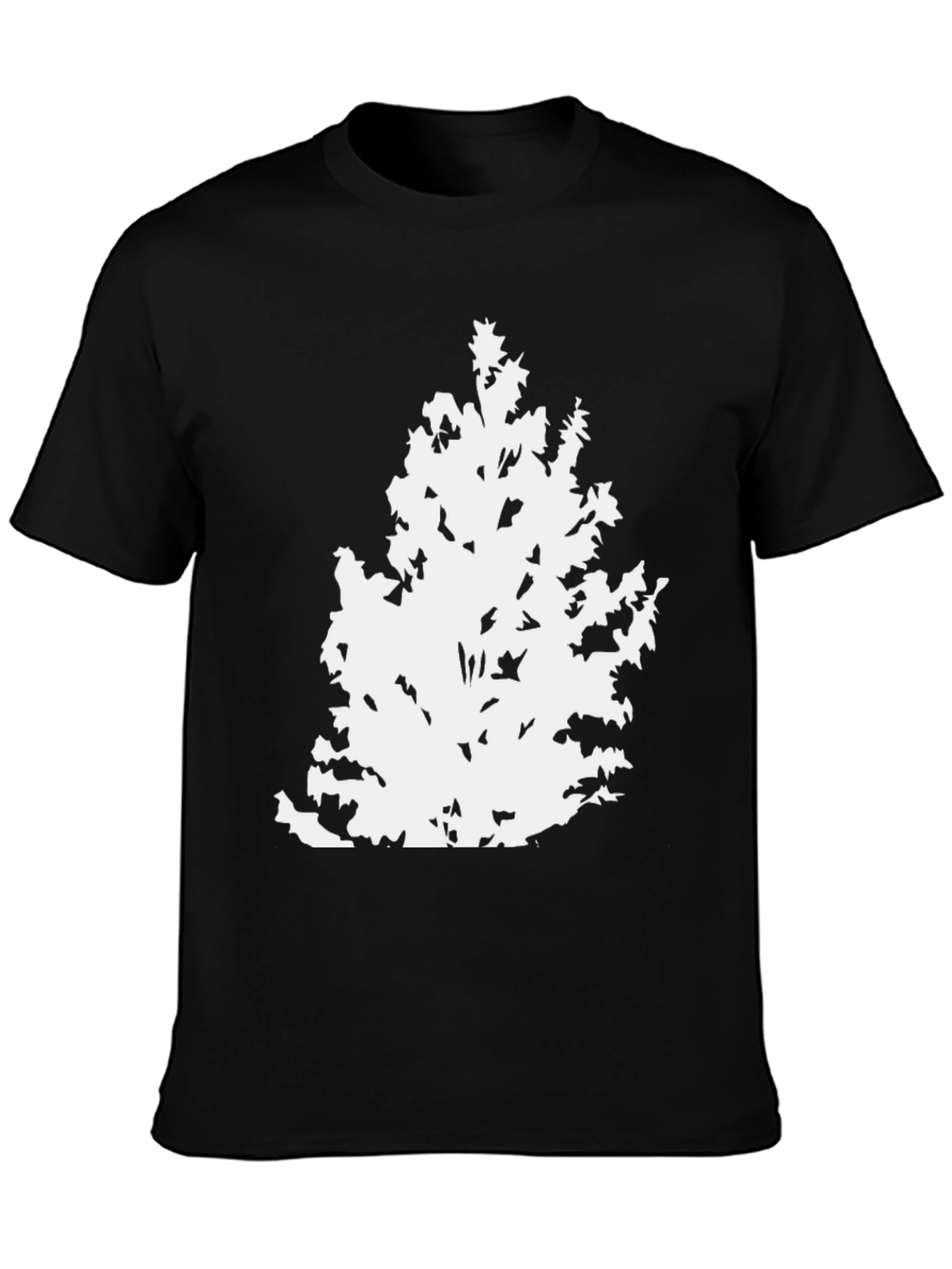 Tree Silhouette Black T-Shirt